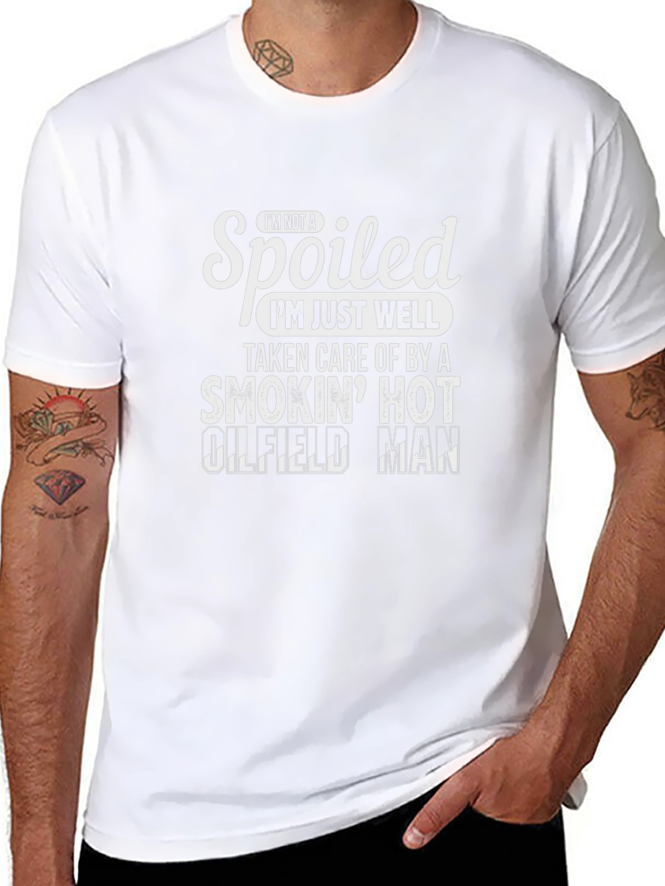 Smokin Hot Oilfield Man T-Shirt