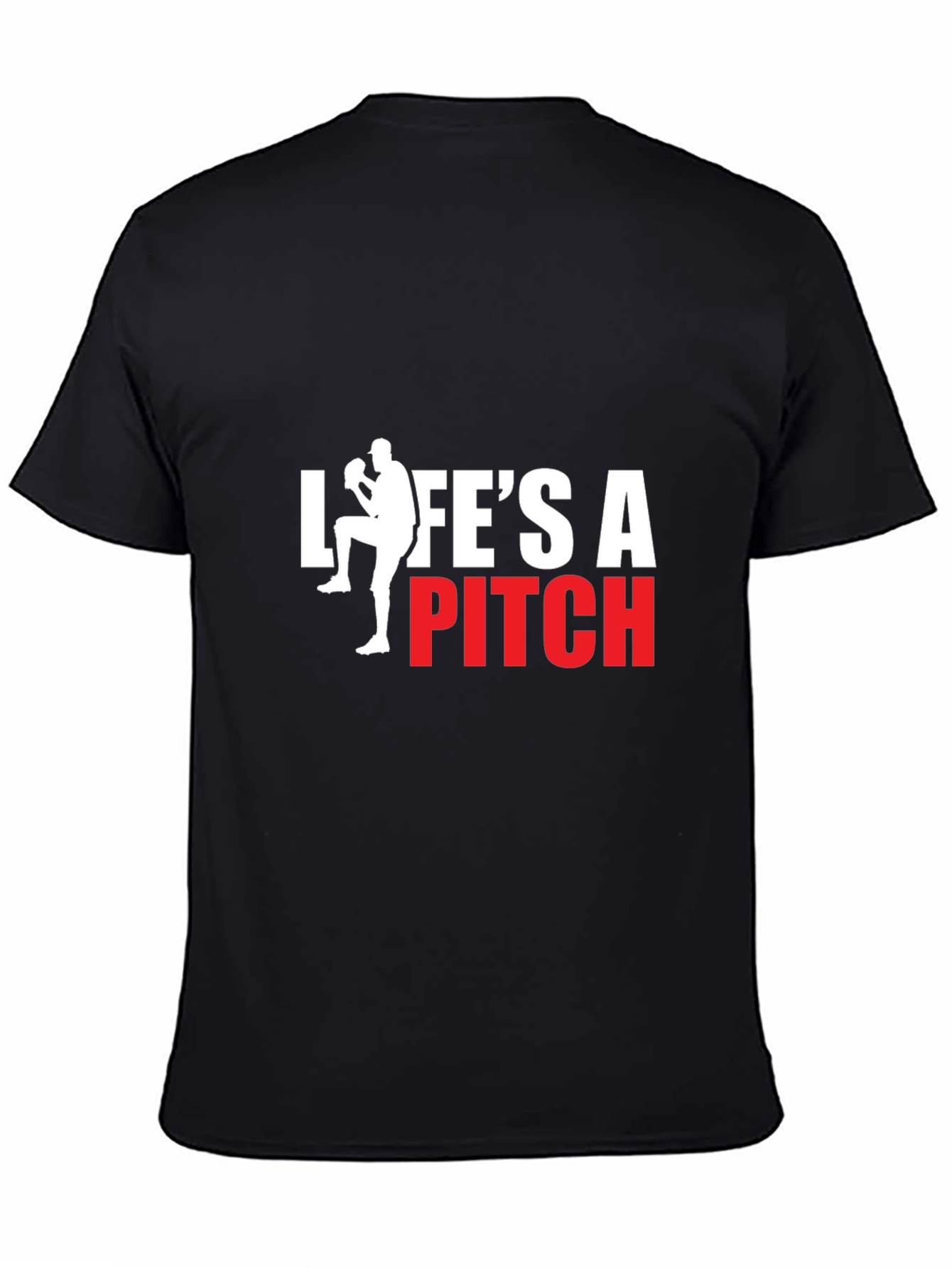 Lifes A Pitch Graphic T-Shirt