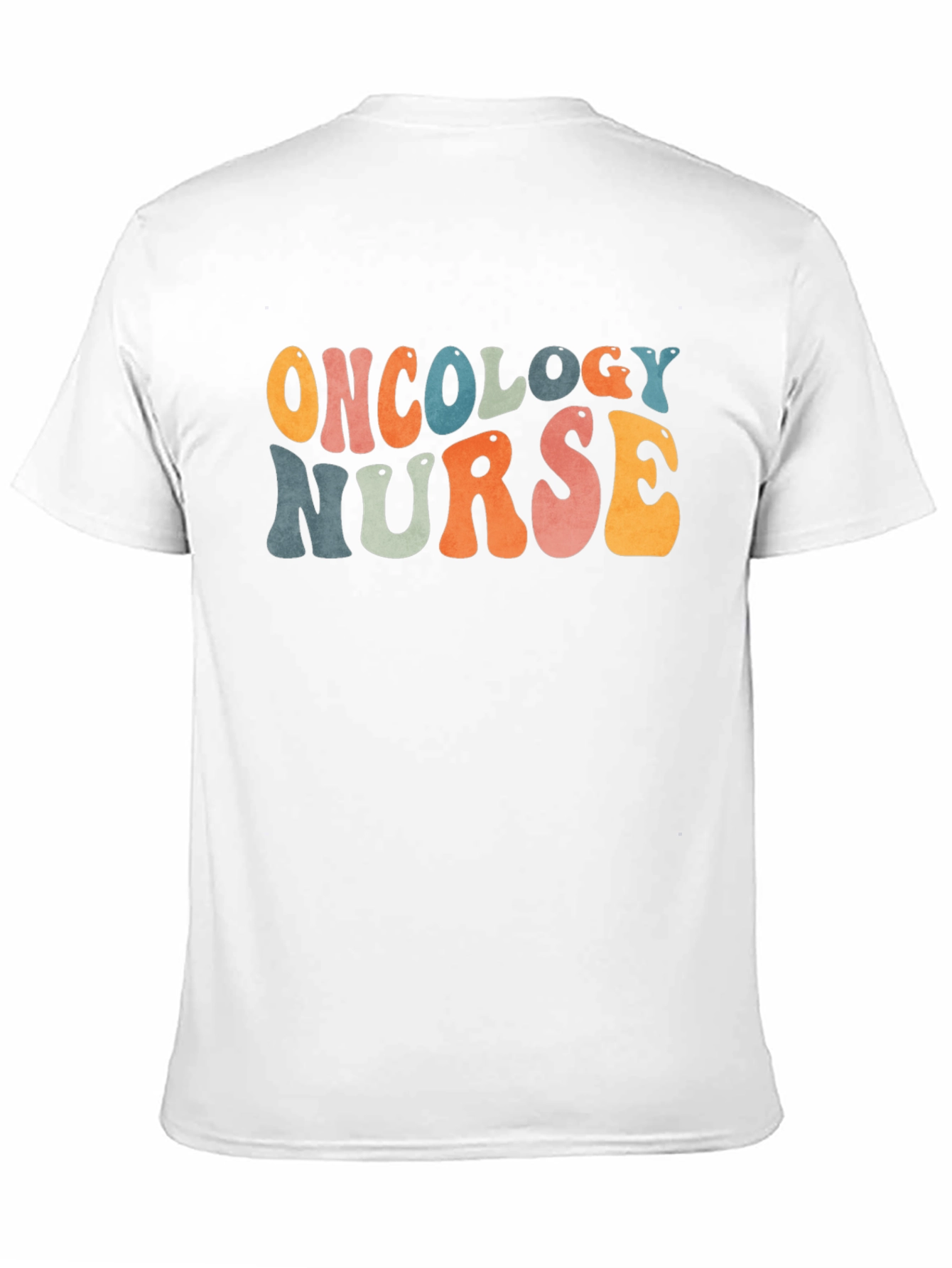 Oncology Nurse Retro Style T-Shirt