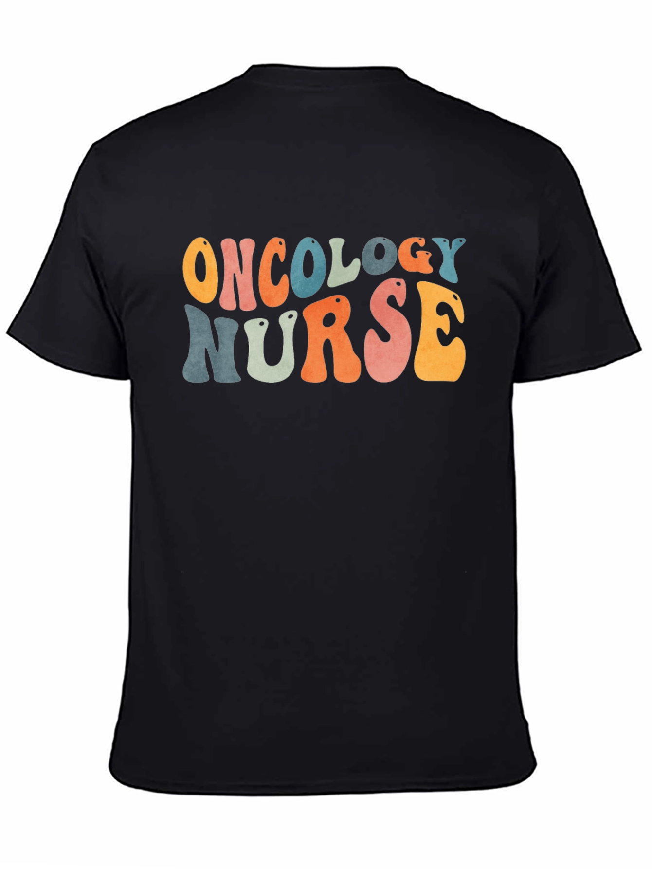Oncology Nurse Retro Style T-Shirt