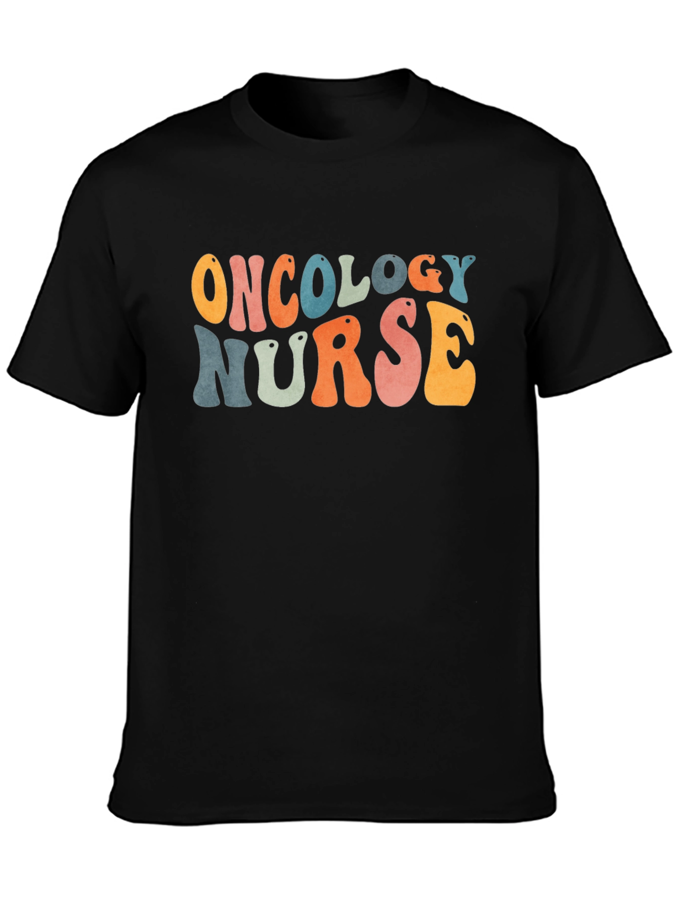 Oncology Nurse Retro Style T-Shirt