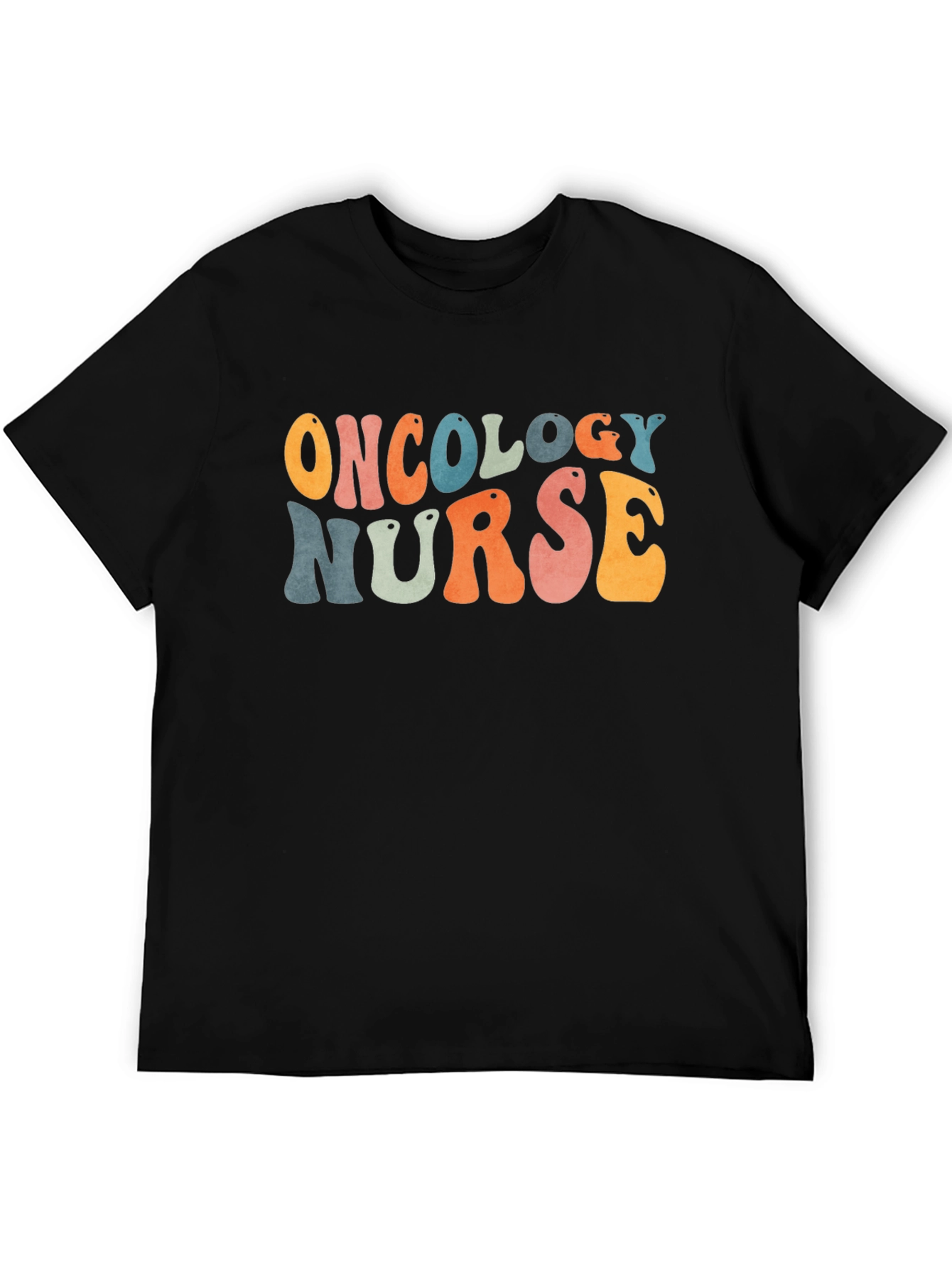 Oncology Nurse Retro Style T-Shirt