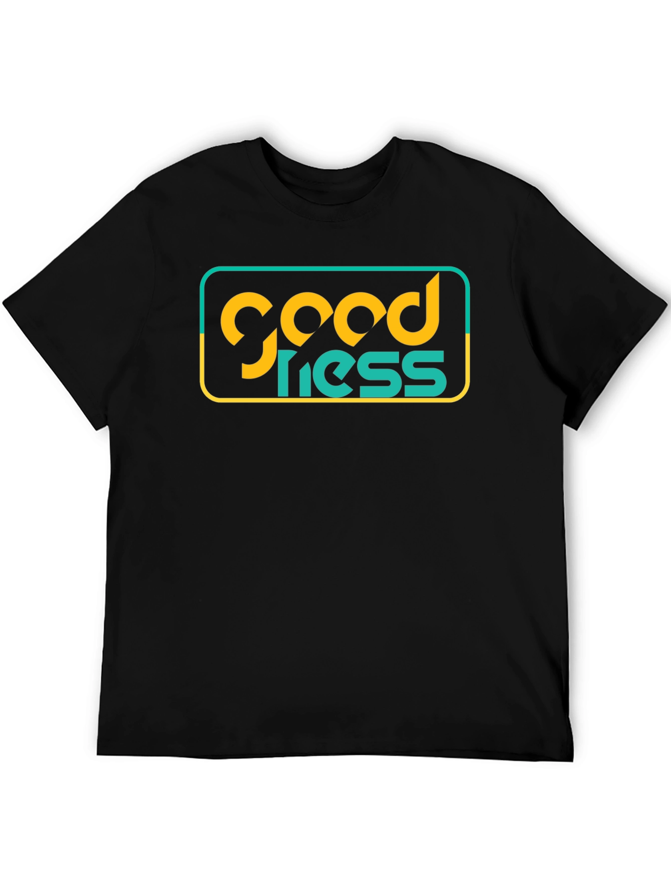 Goodness Graphic Tee - Stylish Black T-Shirt