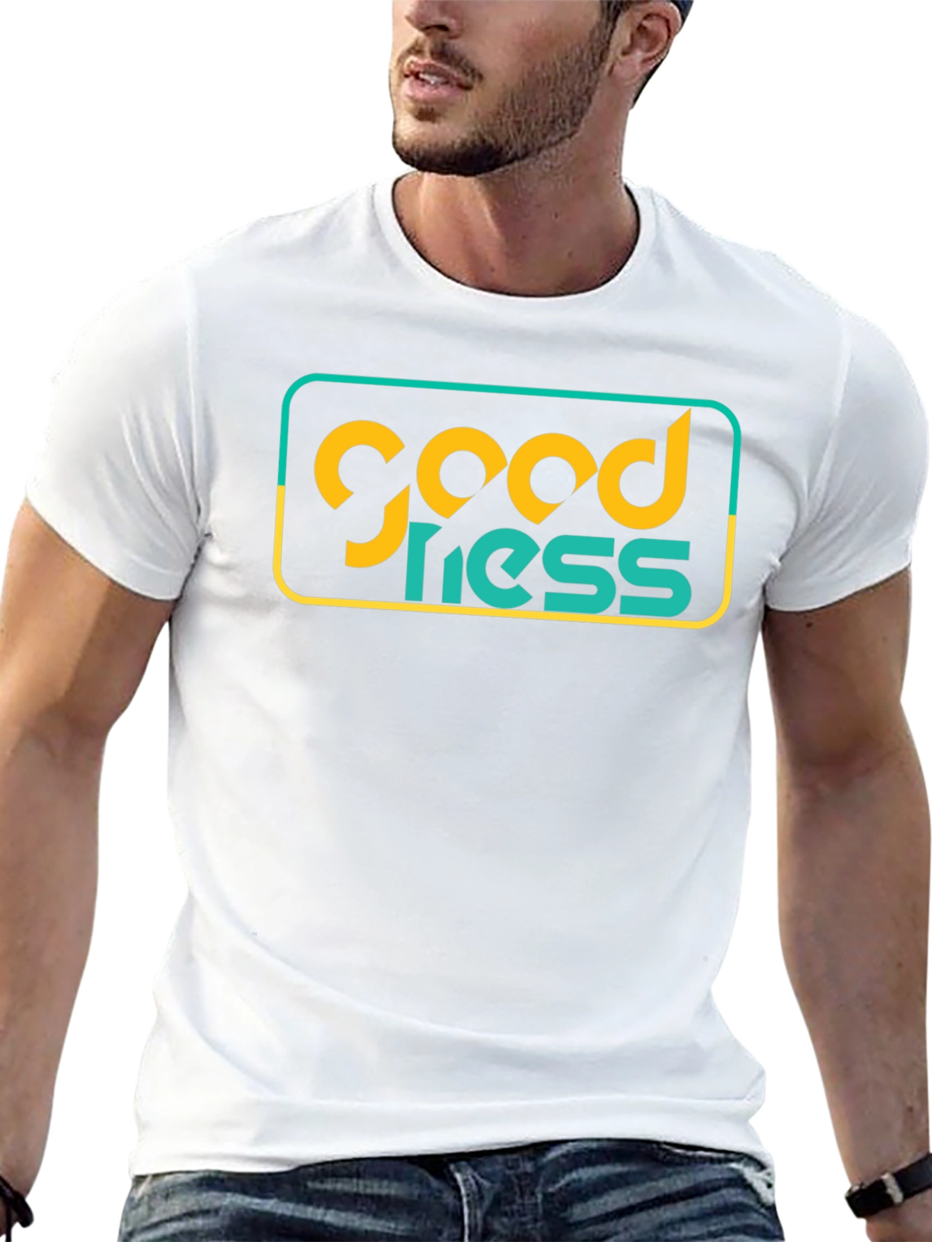 Goodness Graphic Tee - Stylish Black T-Shirt