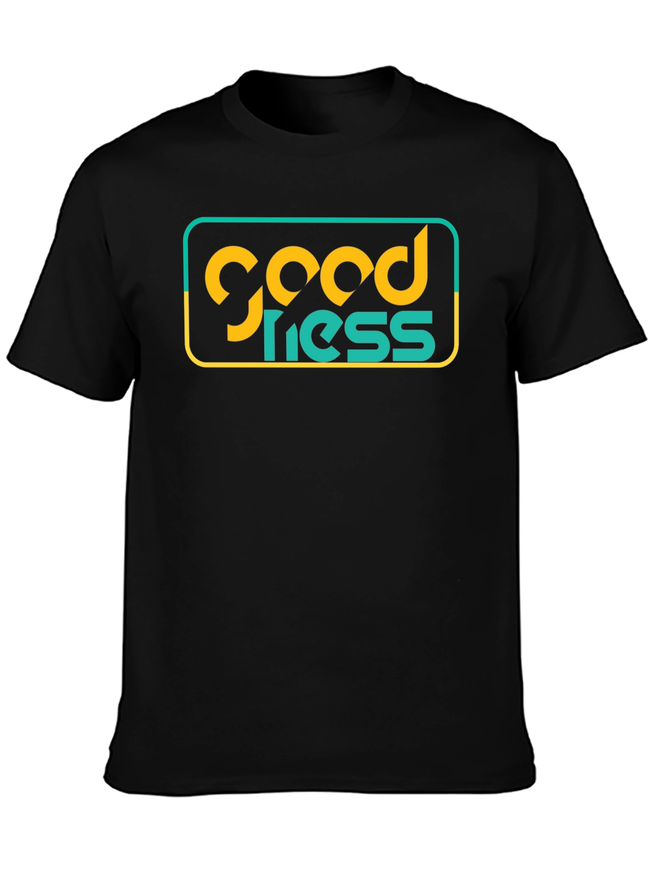 Goodness Graphic Tee - Stylish Black T-Shirt