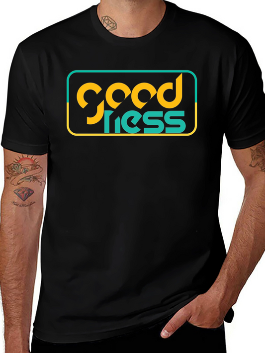 Goodness Graphic Tee - Stylish Black T-Shirt