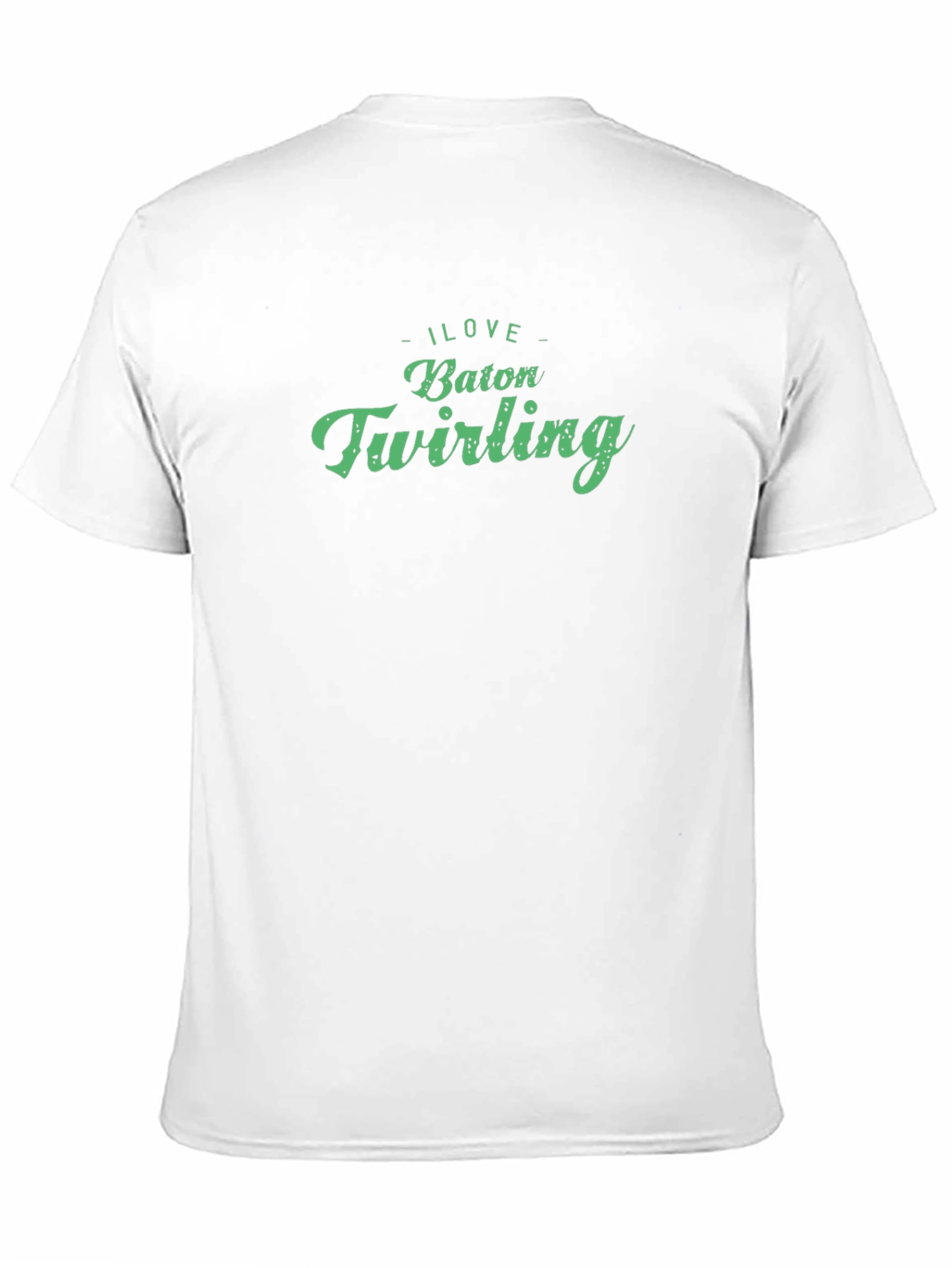 I Love Baton Twirling Graphic T-Shirt