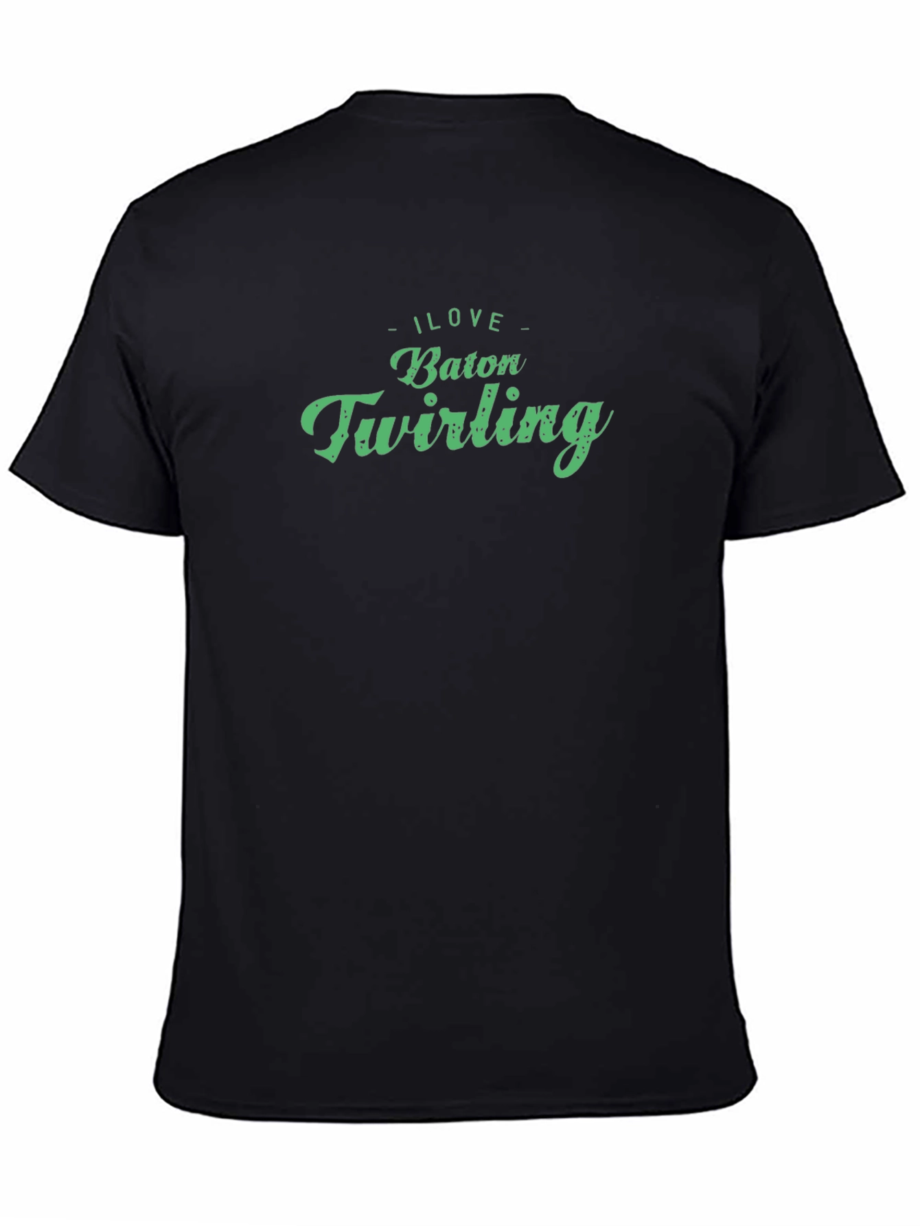 I Love Baton Twirling Graphic T-Shirt