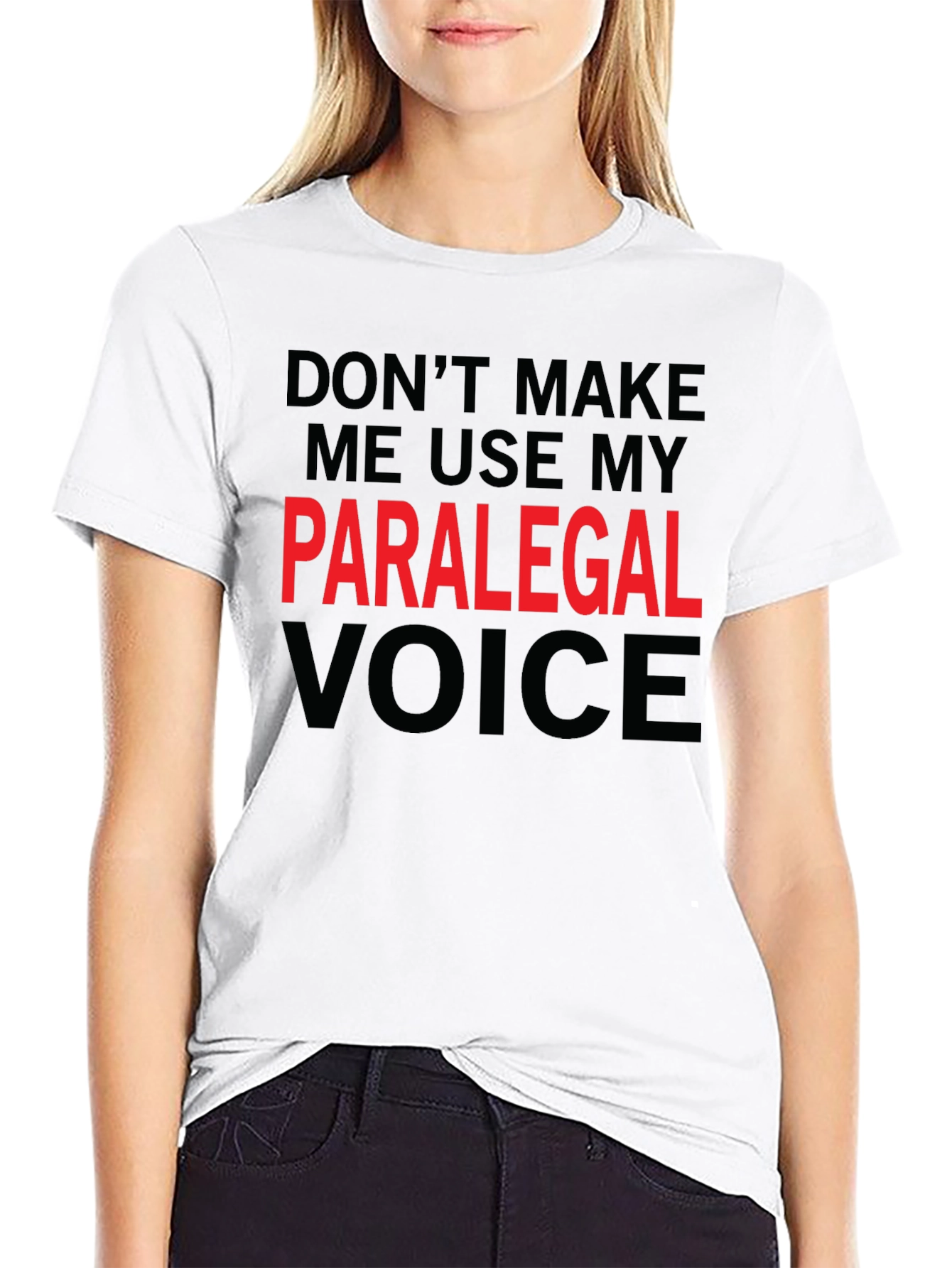 Paralegal Voice Tee - Funny Job Profession Shirt
