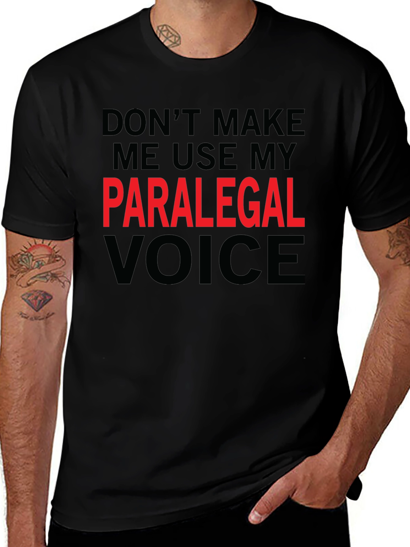 Paralegal Voice Tee - Funny Job Profession Shirt