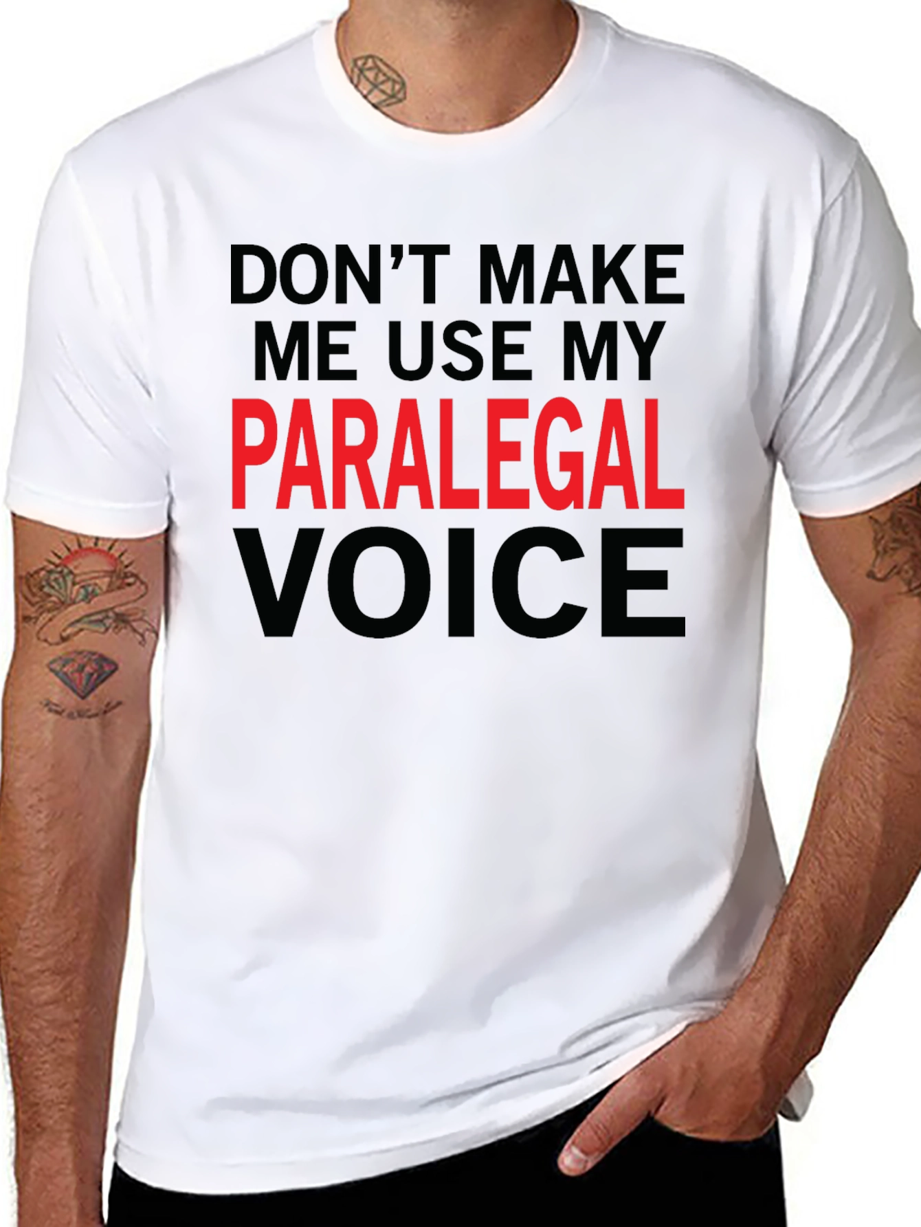 Paralegal Voice Tee - Funny Job Profession Shirt