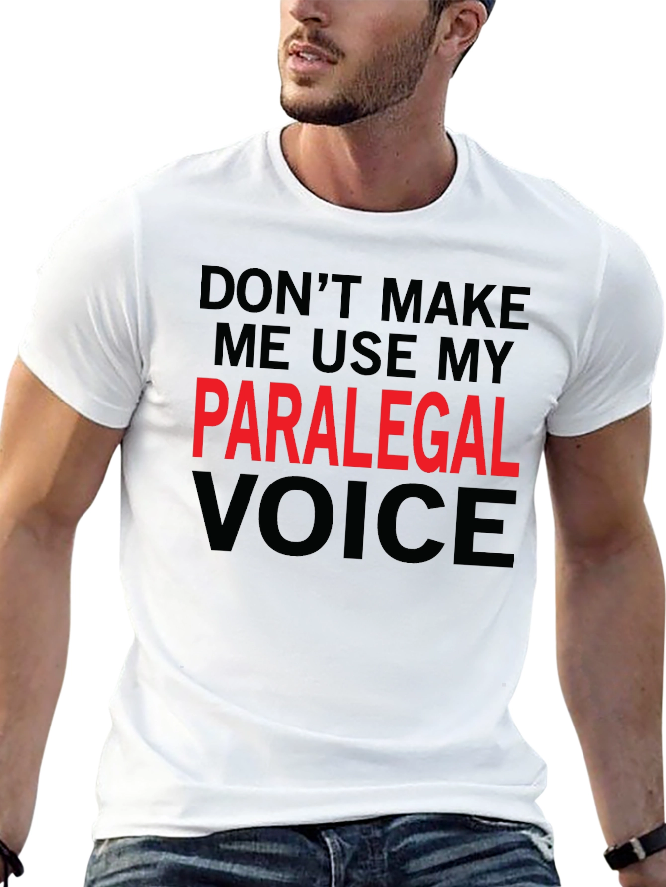 Paralegal Voice Tee - Funny Job Profession Shirt