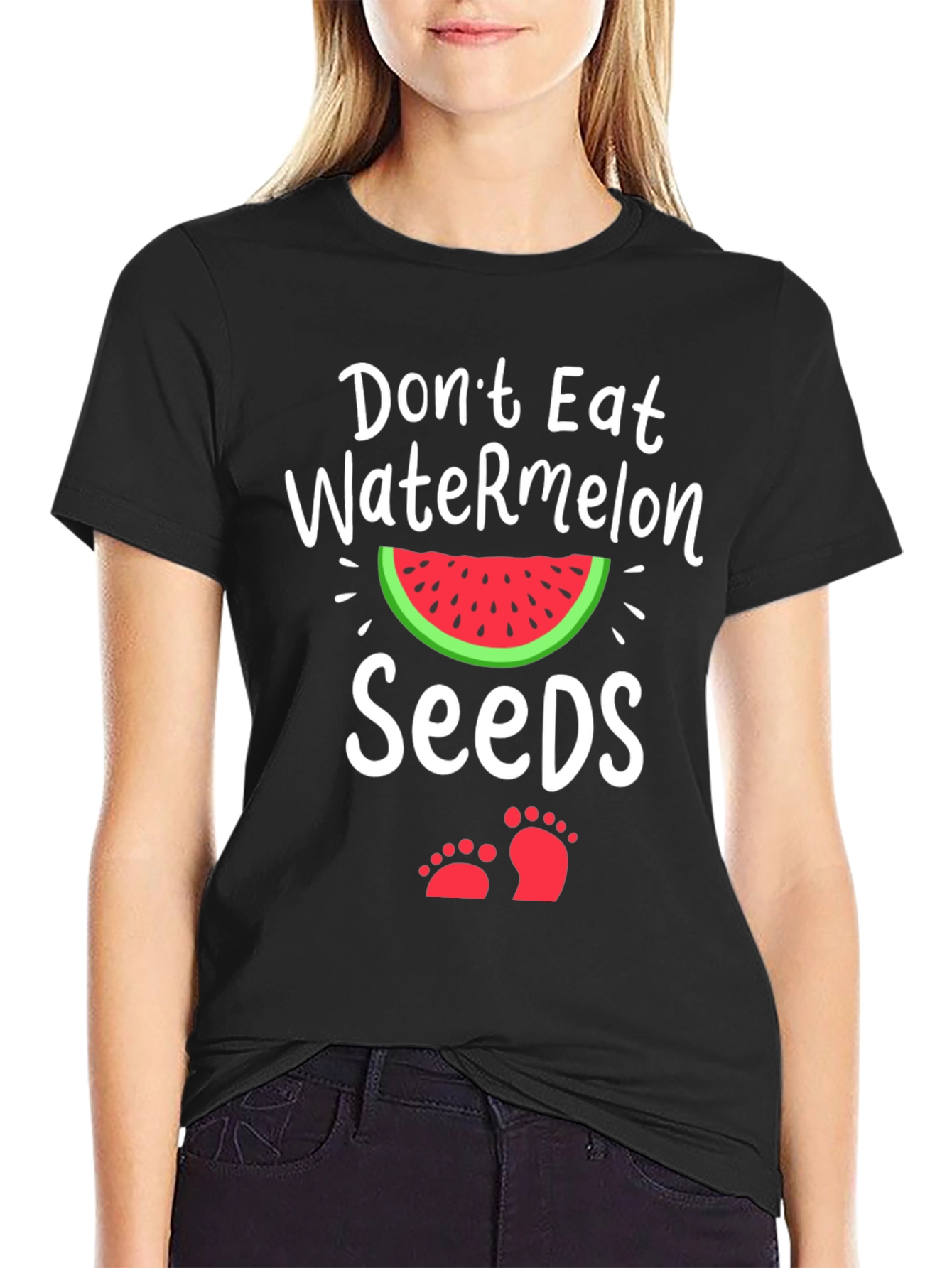 Dont Eat Watermelon Seeds Pregnancy T-Shirt