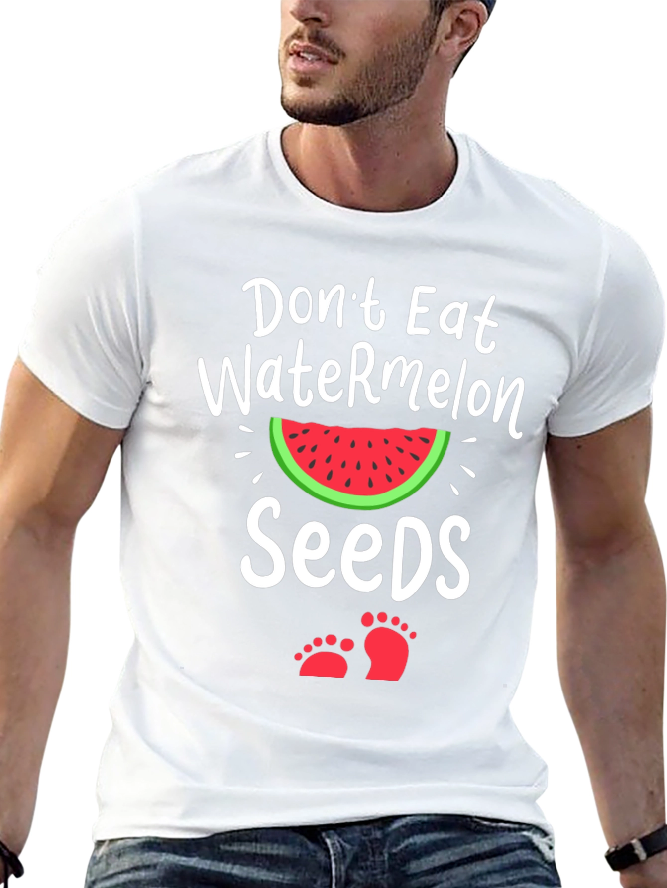 Dont Eat Watermelon Seeds Pregnancy T-Shirt