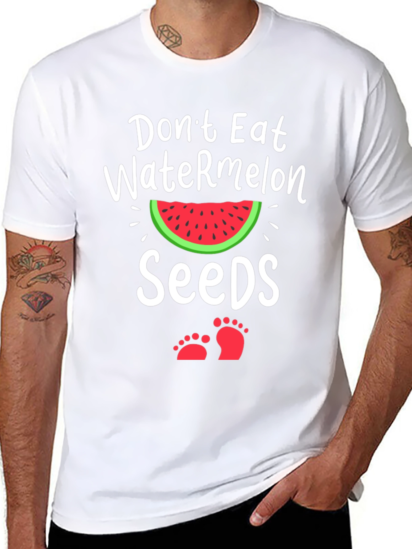 Dont Eat Watermelon Seeds Pregnancy T-Shirt