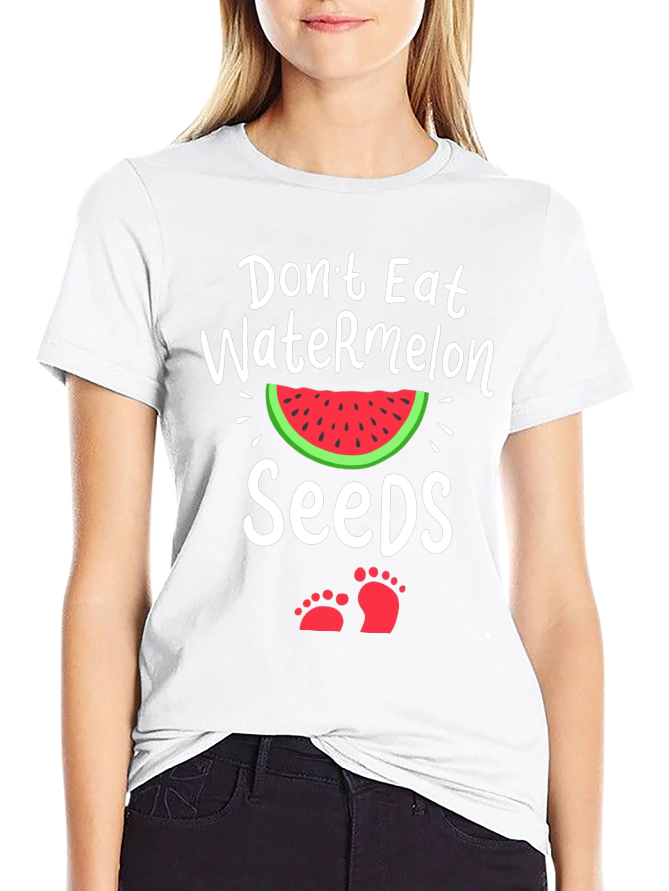 Dont Eat Watermelon Seeds Pregnancy T-Shirt
