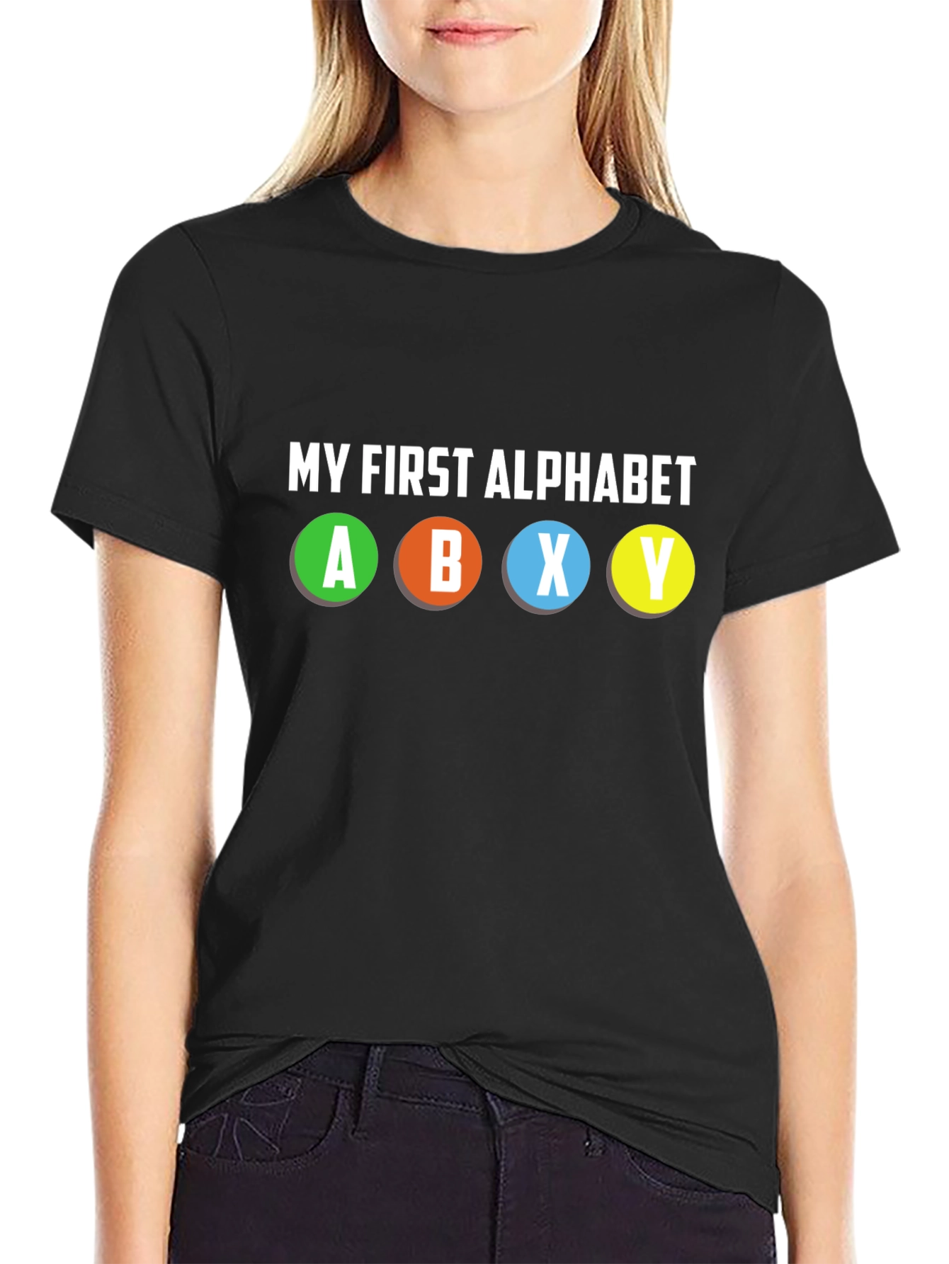 My First Alphabet Funny Gamer T-Shirt