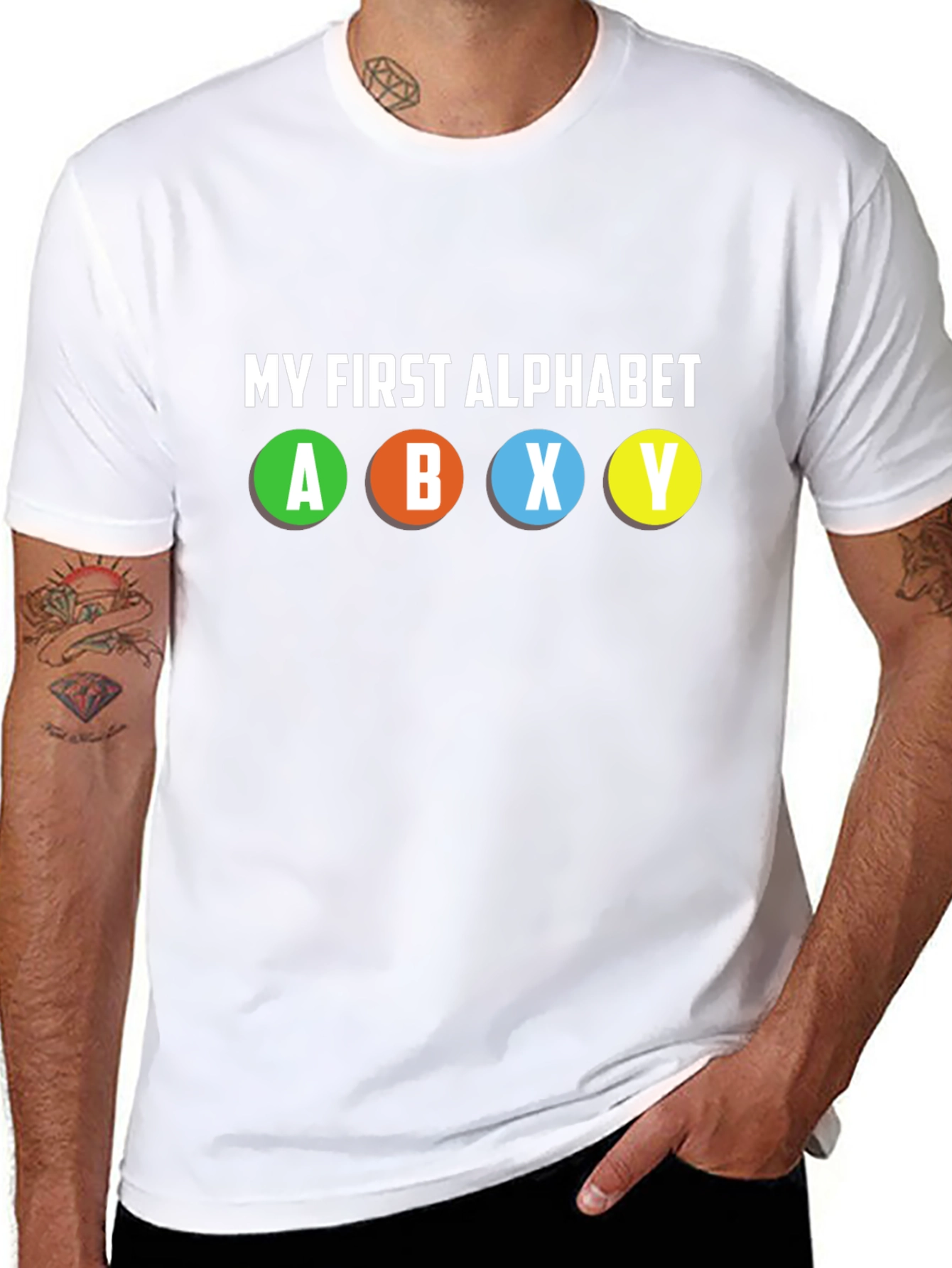 My First Alphabet Funny Gamer T-Shirt