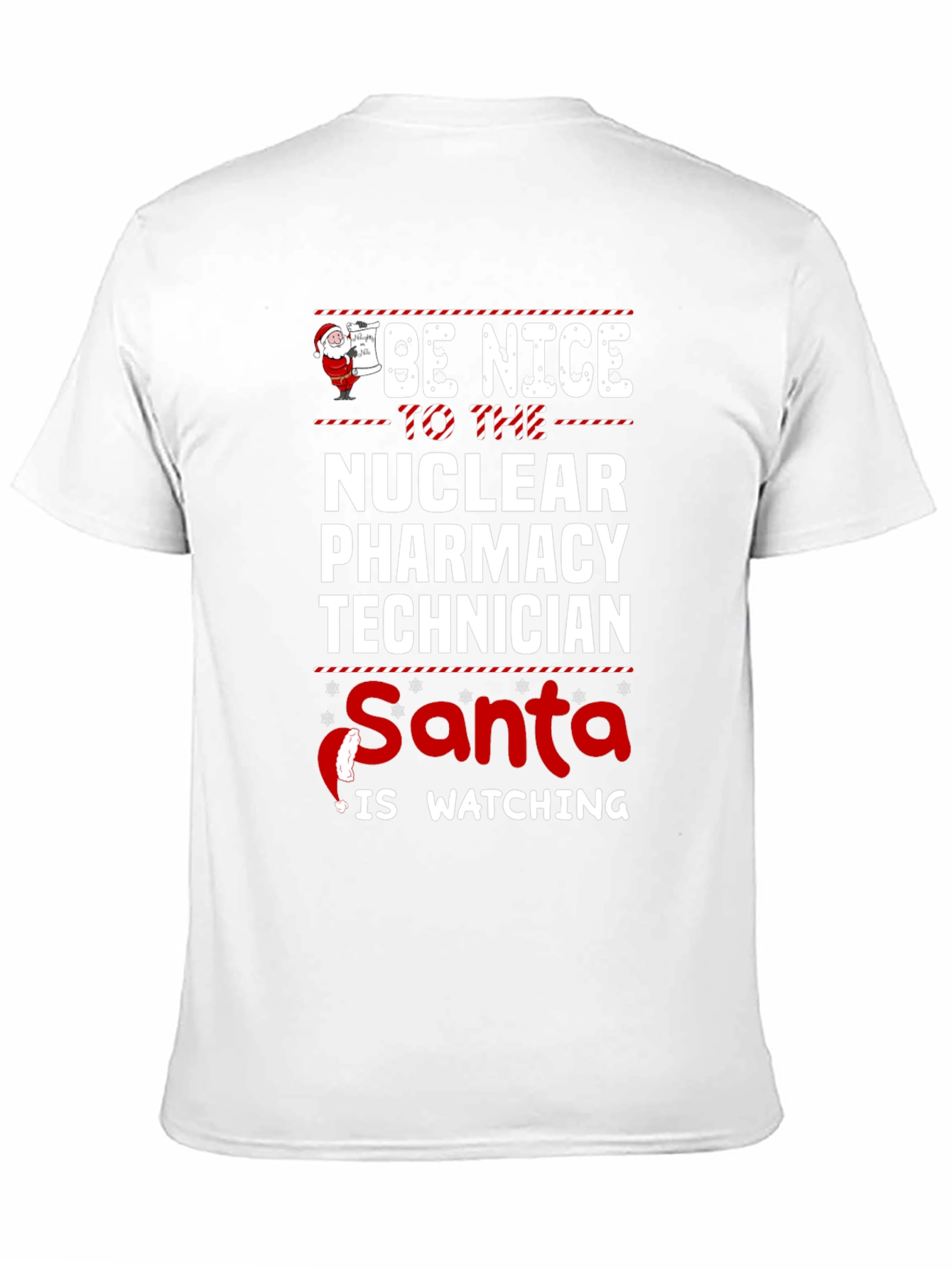 Nuclear Pharmacy Tech Santa T-Shirt
