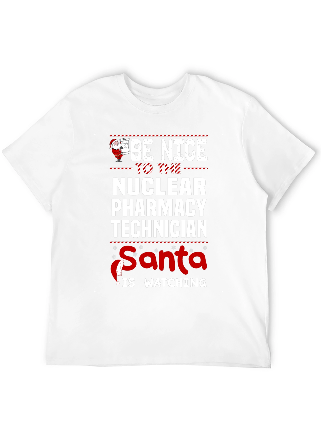 Nuclear Pharmacy Tech Santa T-Shirt