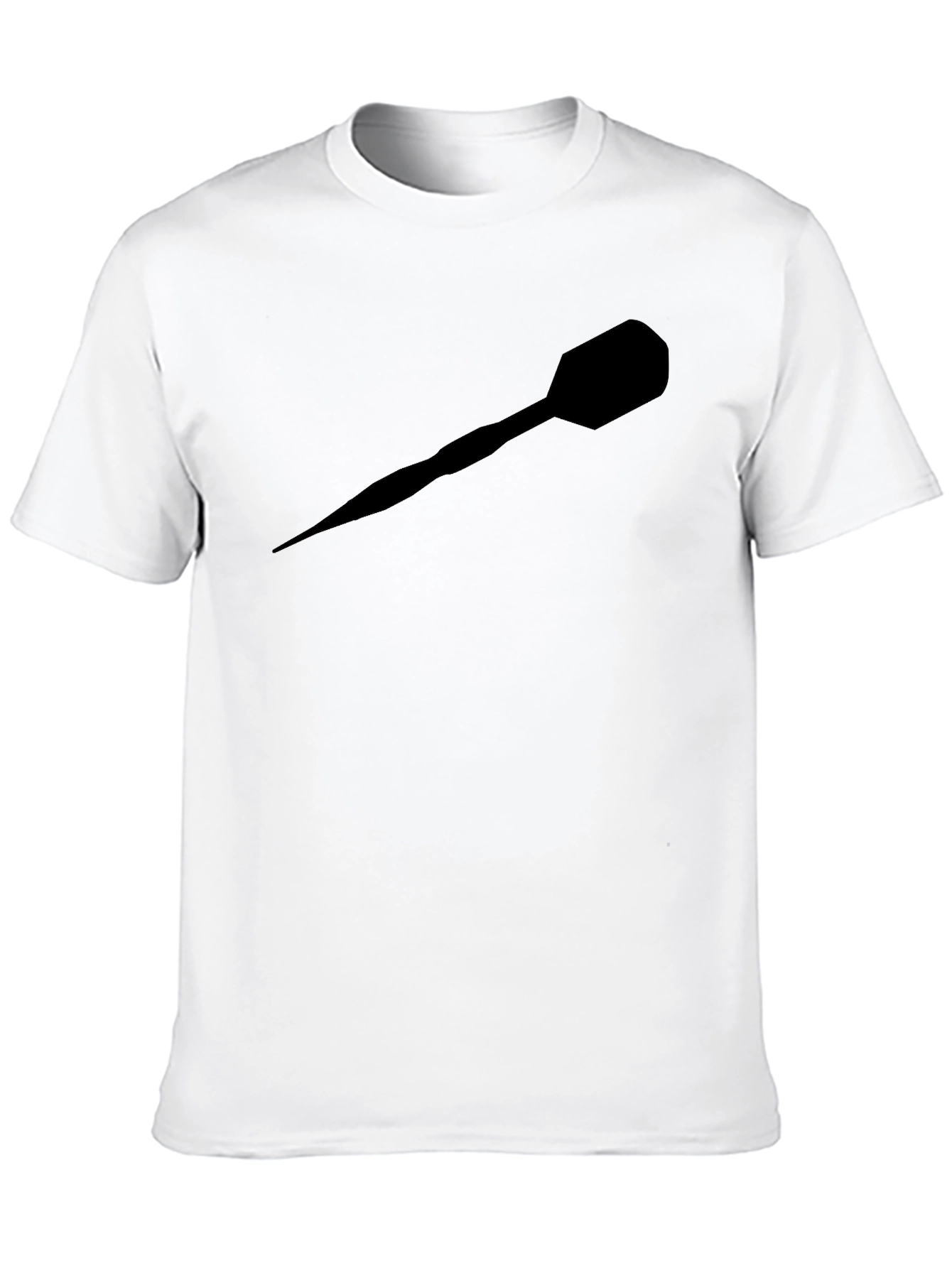 Darts Graphic Tee - Black Casual Shirt