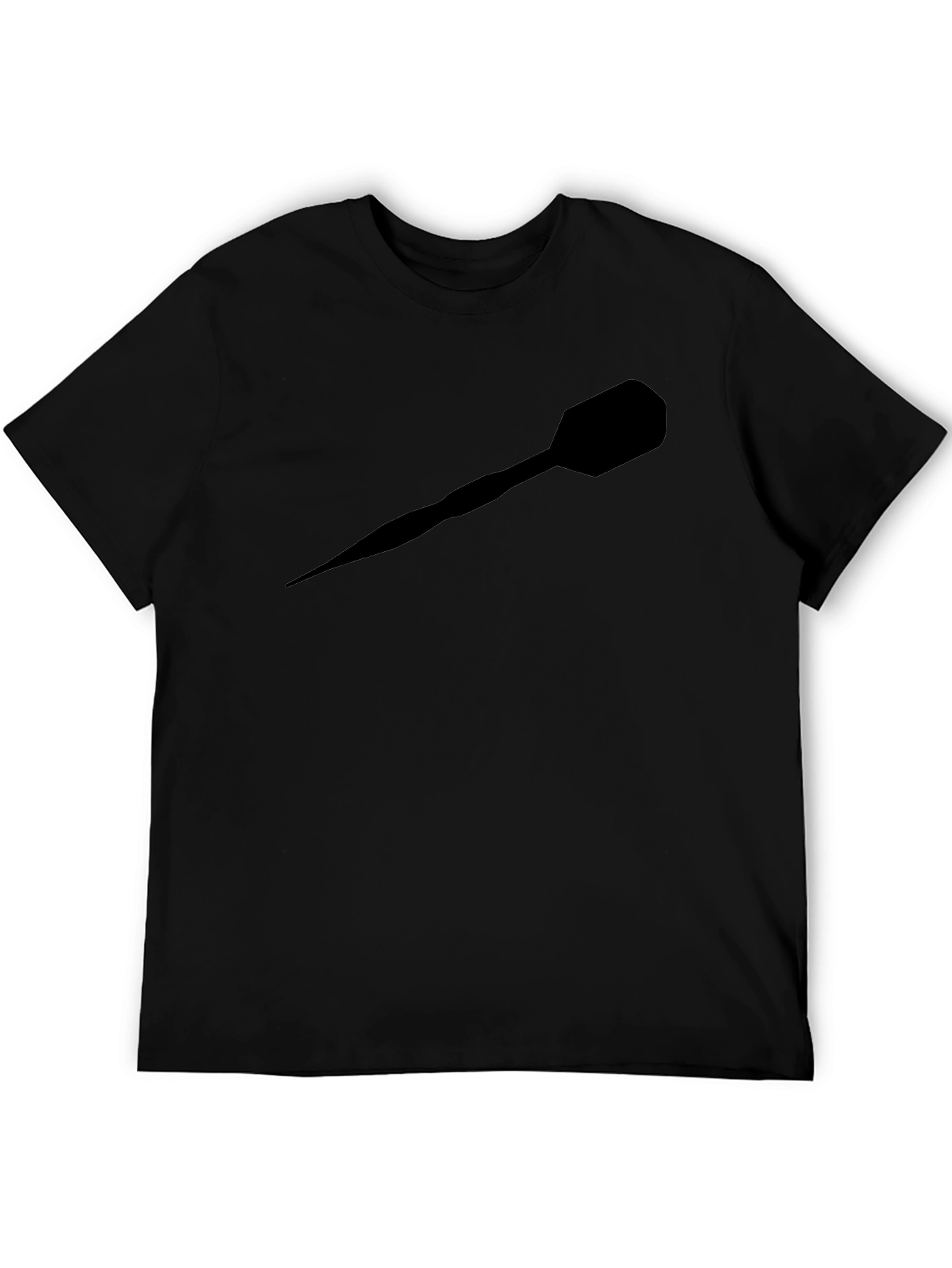 Darts Graphic Tee - Black Casual Shirt