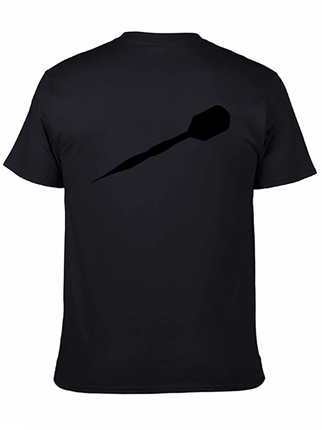 Darts Graphic Tee - Black Casual Shirt