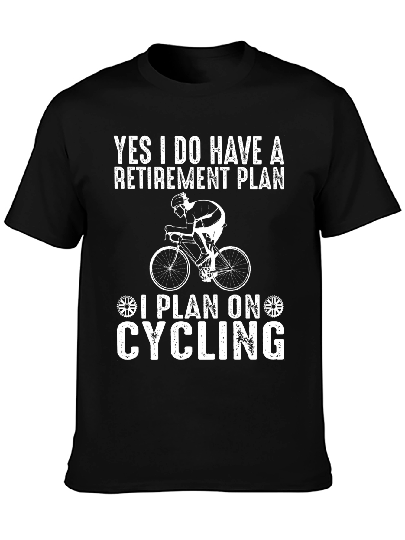 Funny Cycling Retirement Plan T-Shirt