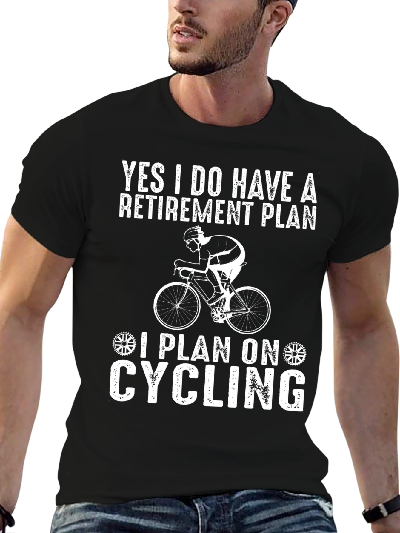 Funny Cycling Retirement Plan T-Shirt