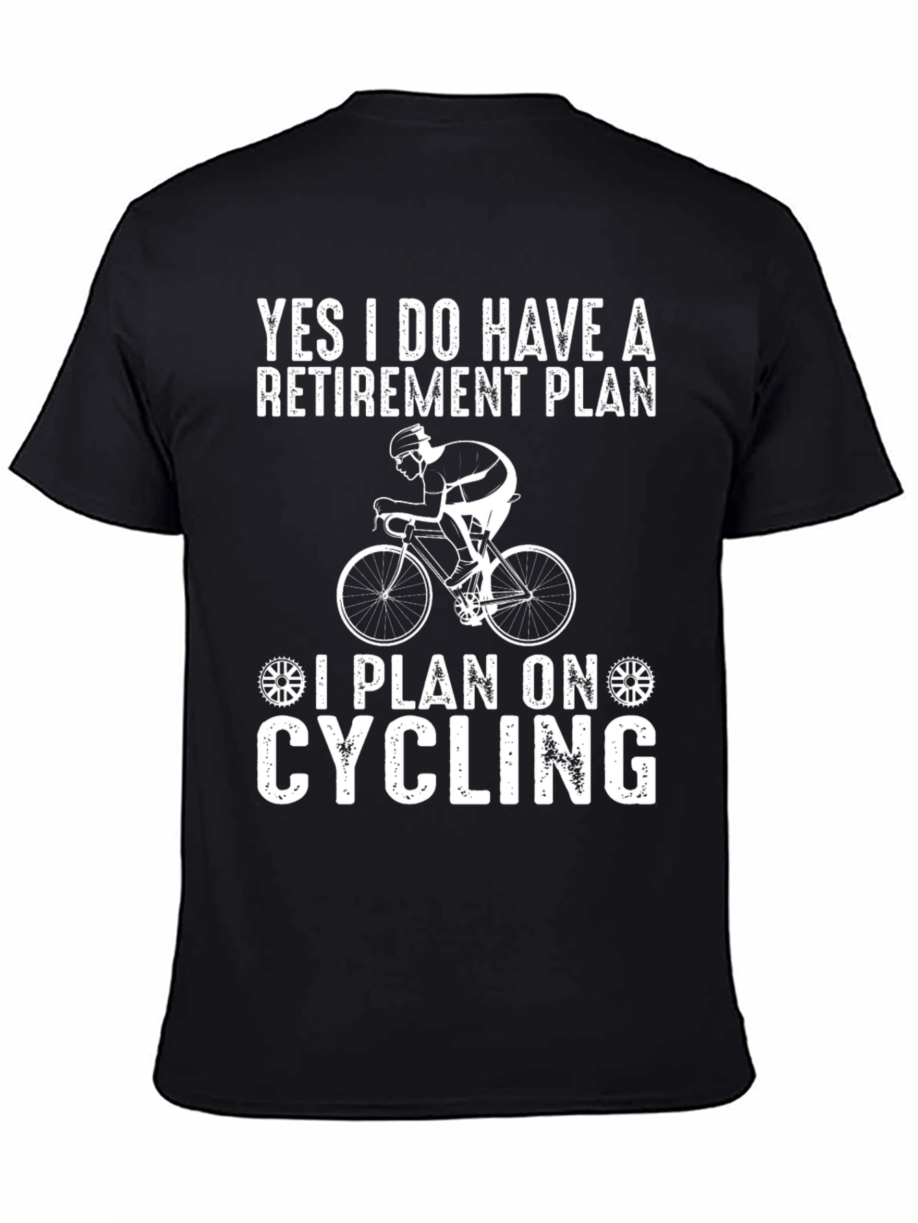 Funny Cycling Retirement Plan T-Shirt