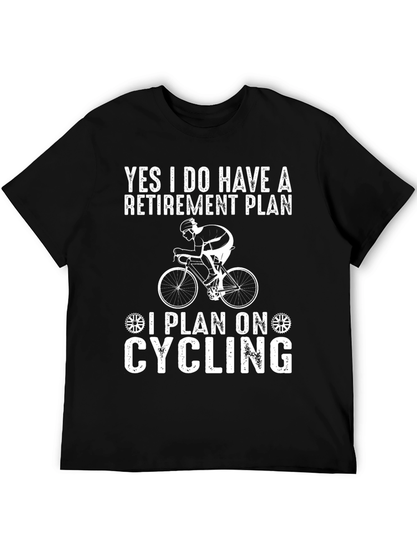 Funny Cycling Retirement Plan T-Shirt