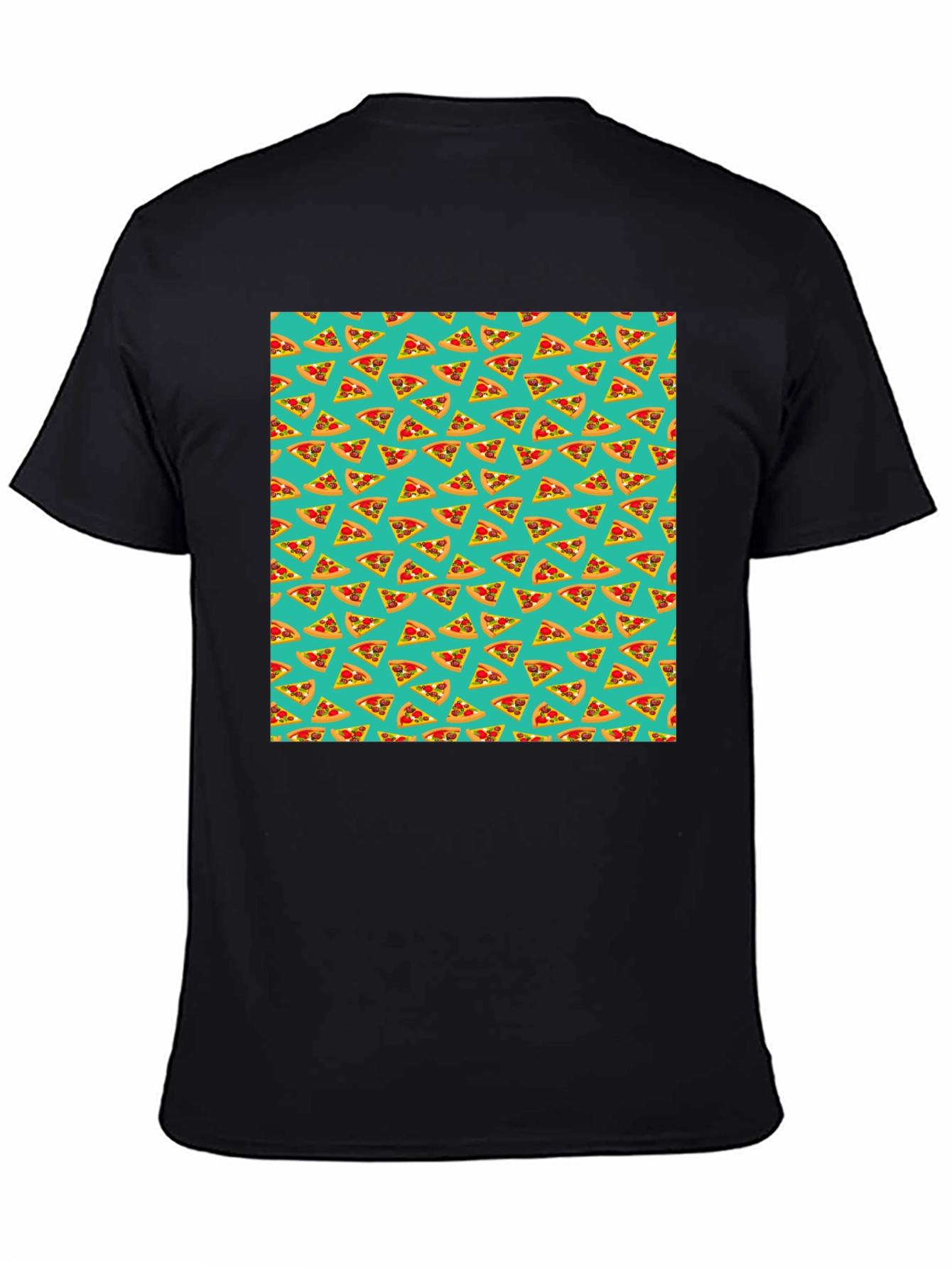 Pizza Print T-Shirt - Casual Style