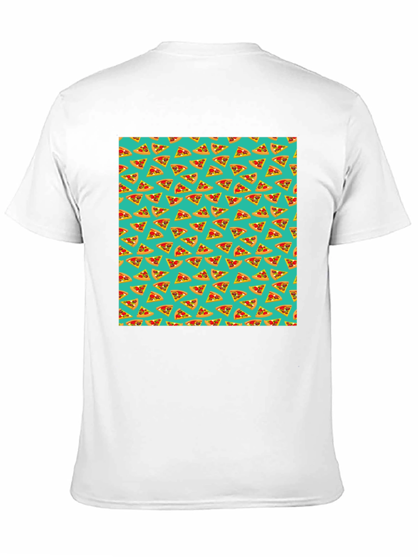 Pizza Print T-Shirt - Casual Style