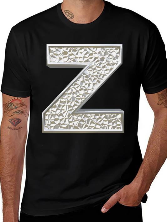 Modern Letter Z Graphic T-Shirt