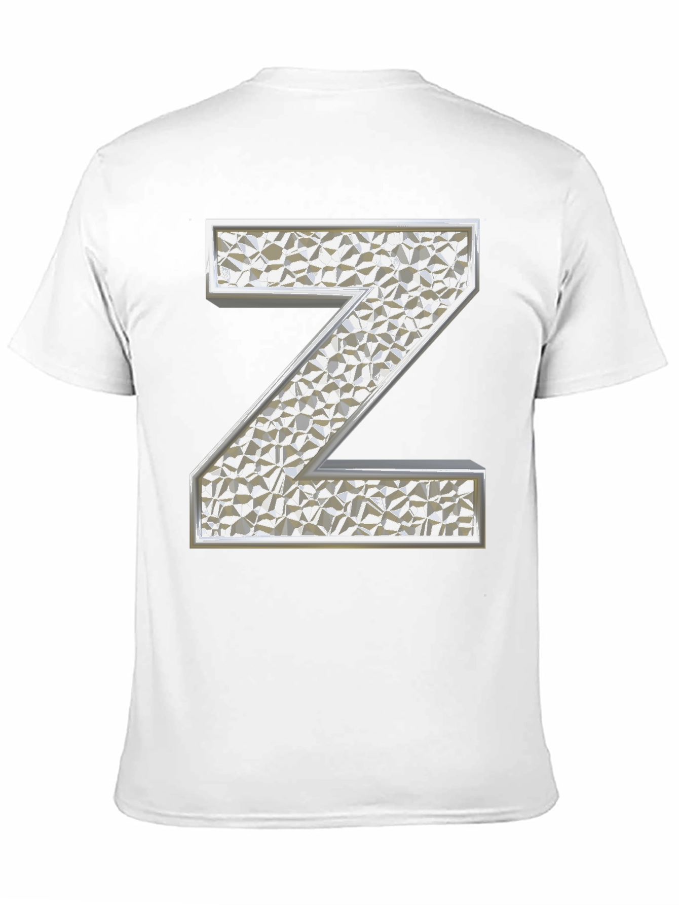 Modern Letter Z Graphic T-Shirt