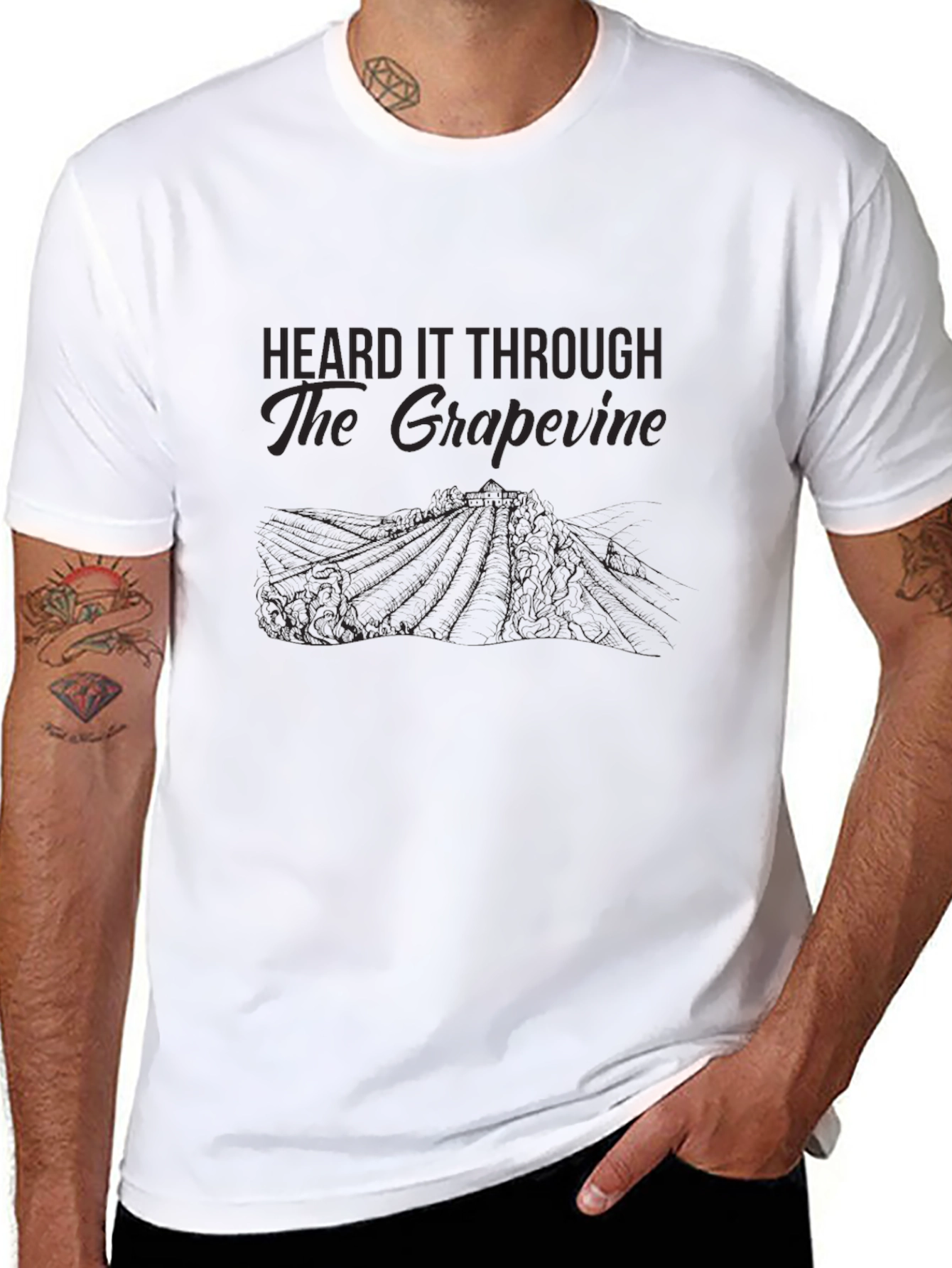 Heard It Through The Grapevine Tee