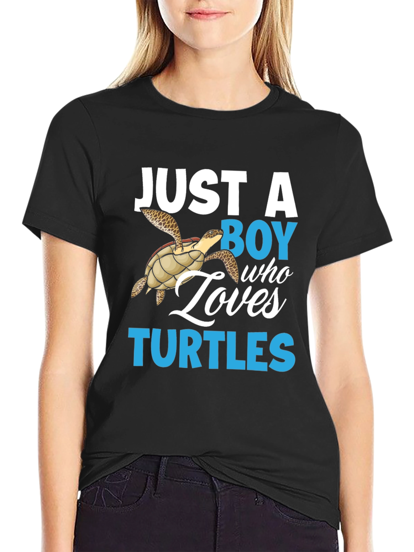 Just A Boy Who Loves Turtles T-Shirt
