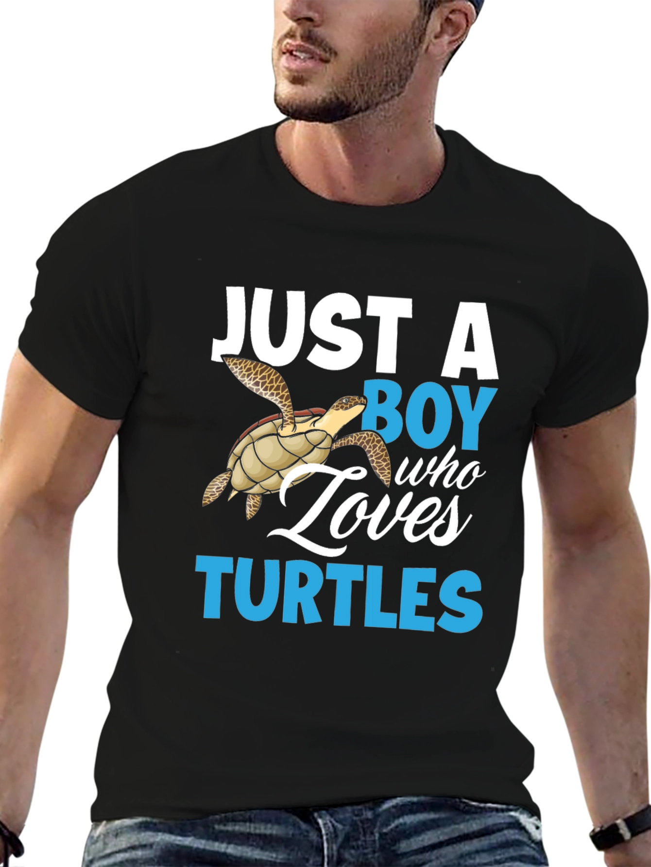 Just A Boy Who Loves Turtles T-Shirt
