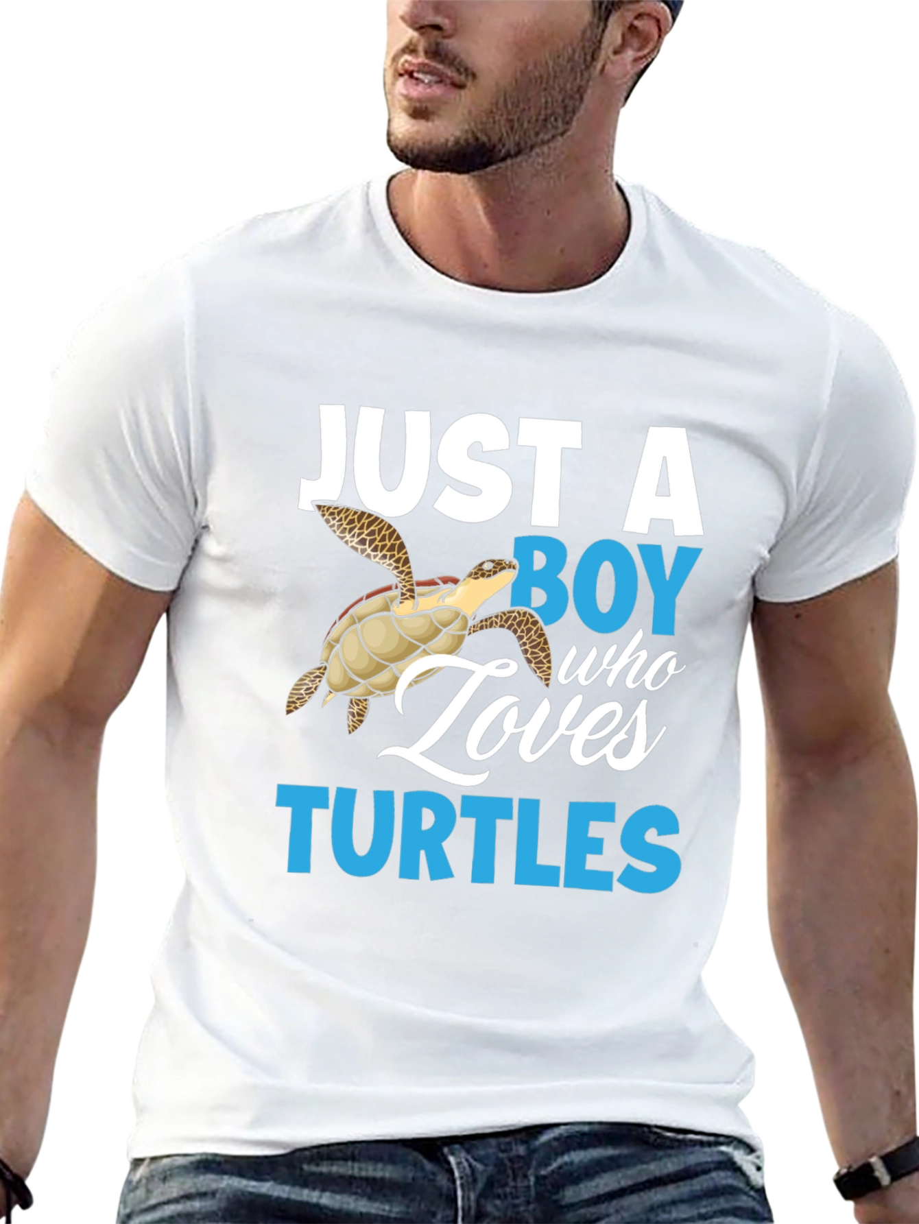 Just A Boy Who Loves Turtles T-Shirt