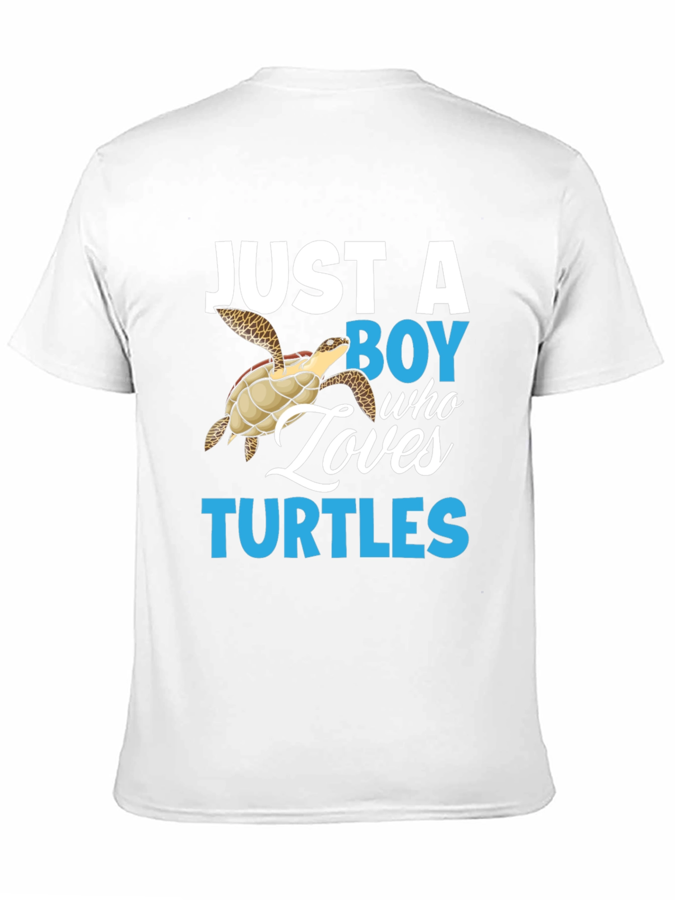 Just A Boy Who Loves Turtles T-Shirt