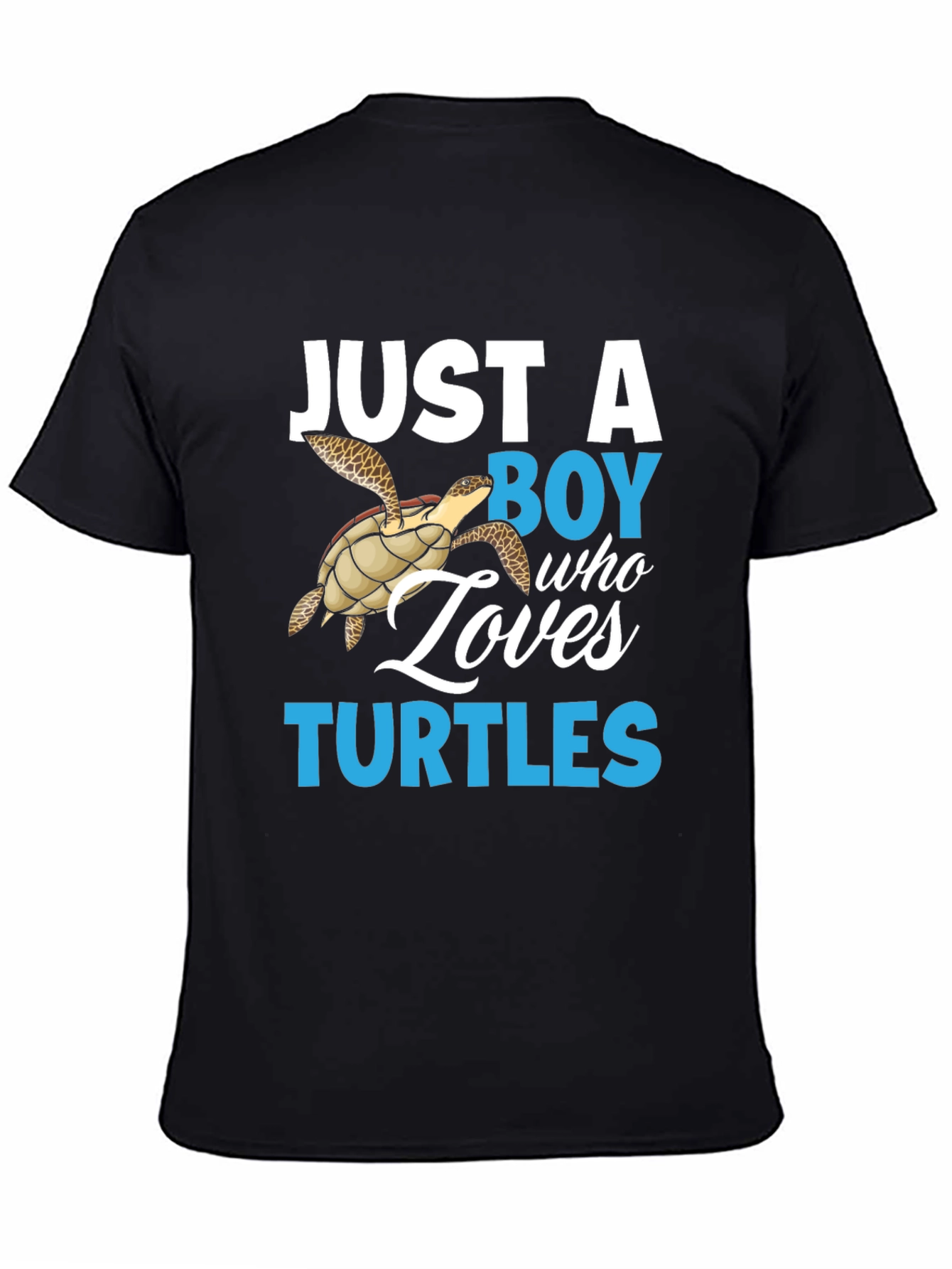Just A Boy Who Loves Turtles T-Shirt
