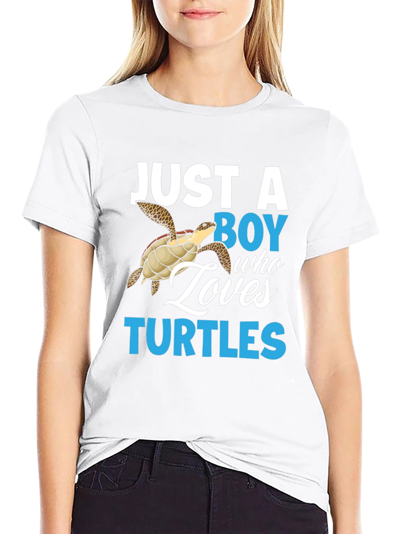 Just A Boy Who Loves Turtles T-Shirt