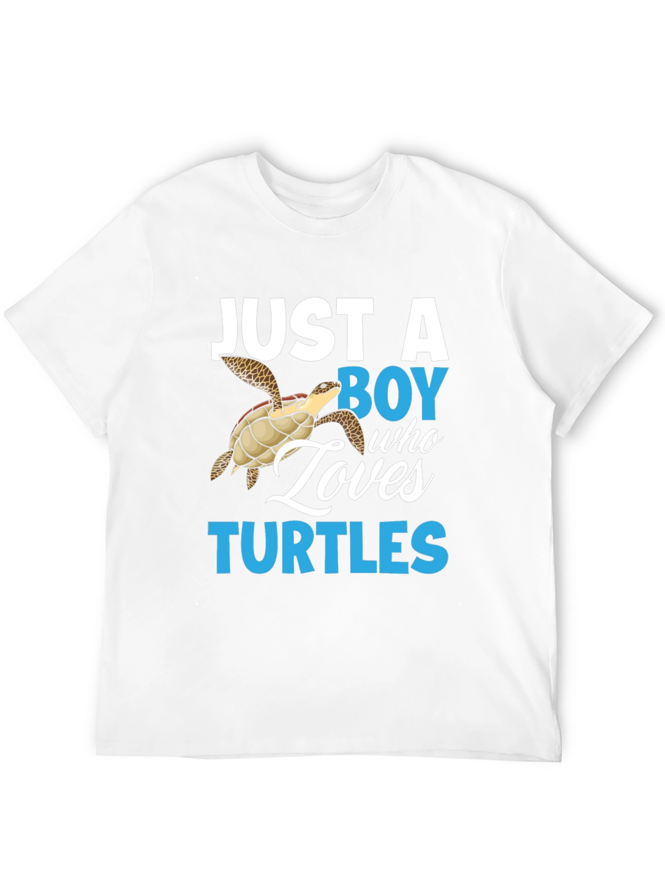 Just A Boy Who Loves Turtles T-Shirt