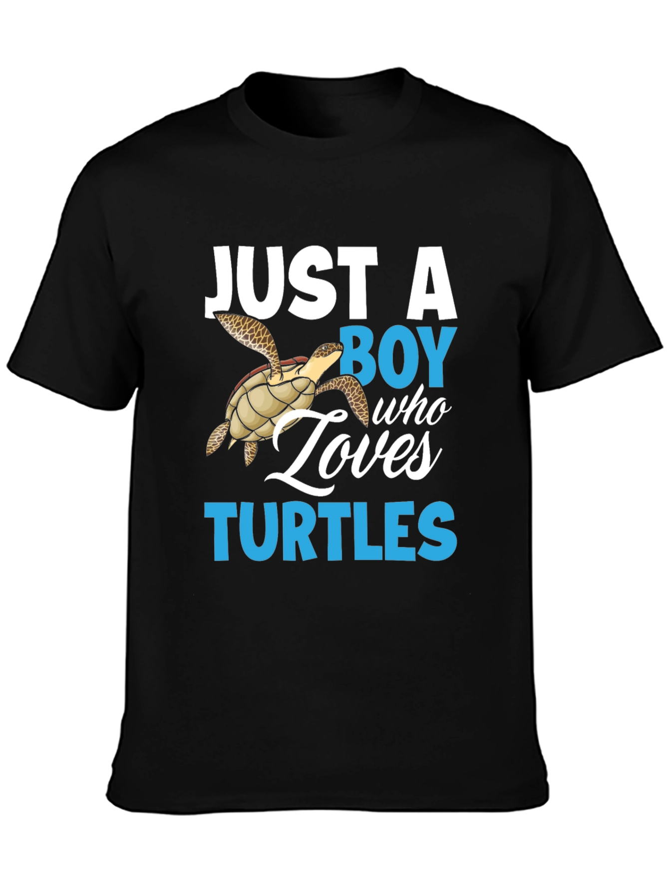 Just A Boy Who Loves Turtles T-Shirt