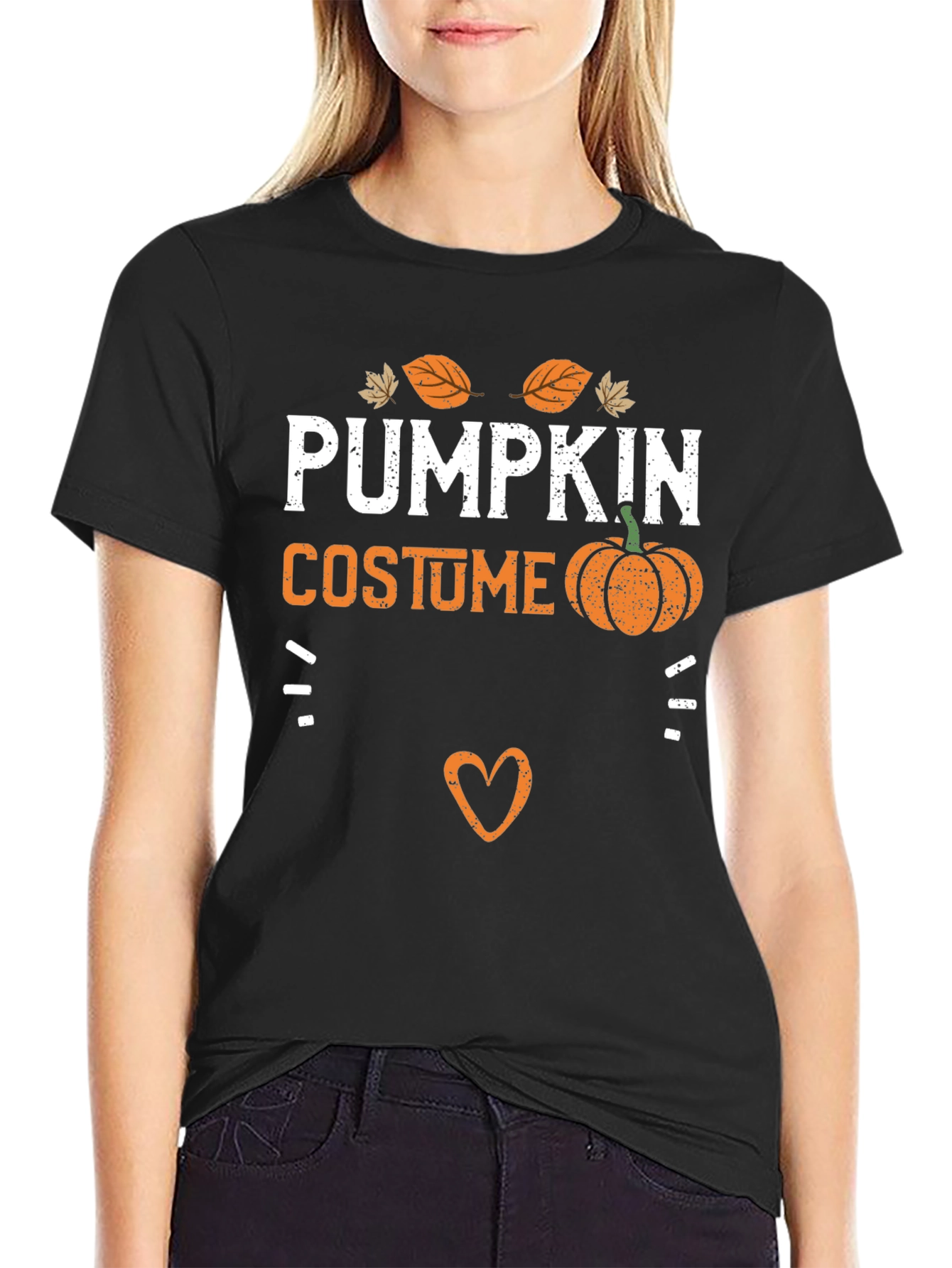 Pumpkin Costume T-Shirt - Fall Graphic Tee