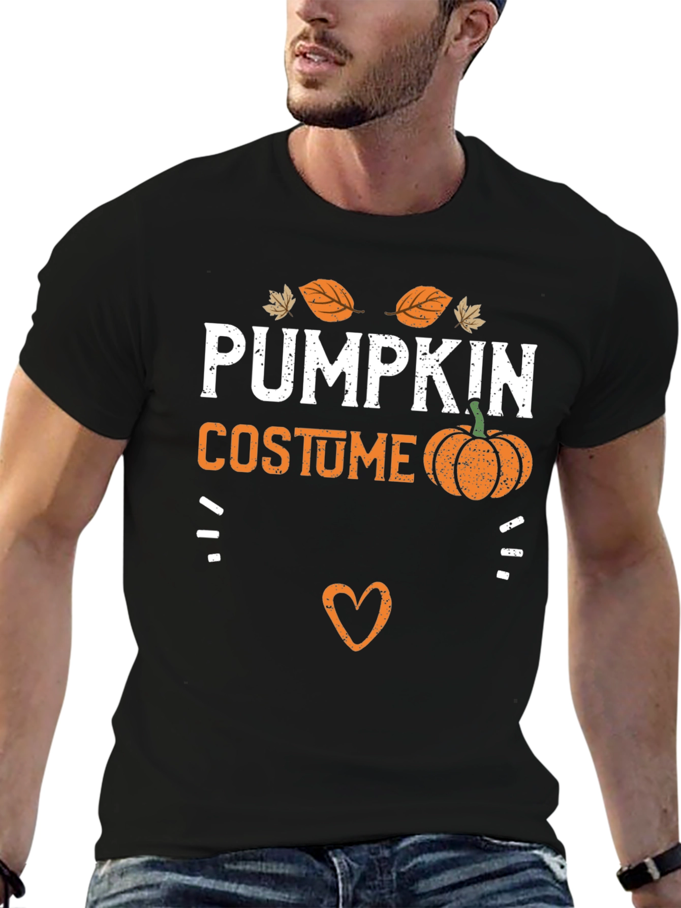 Pumpkin Costume T-Shirt - Fall Graphic Tee