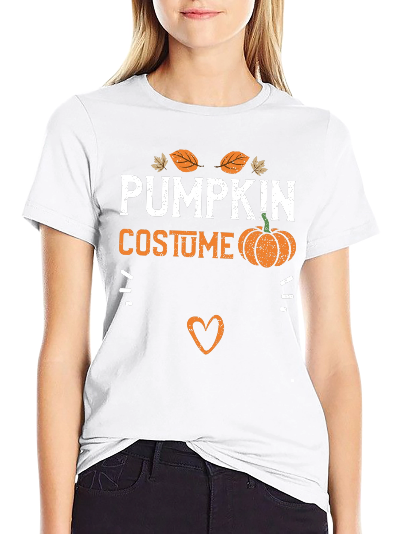 Pumpkin Costume T-Shirt - Fall Graphic Tee