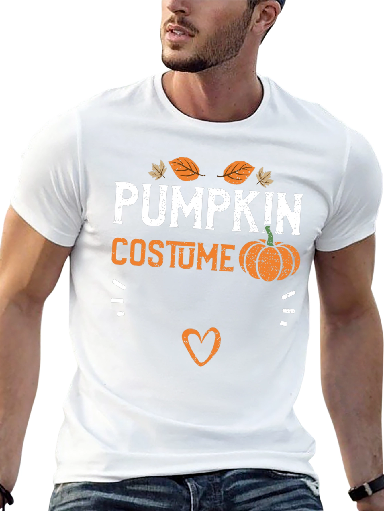 Pumpkin Costume T-Shirt - Fall Graphic Tee