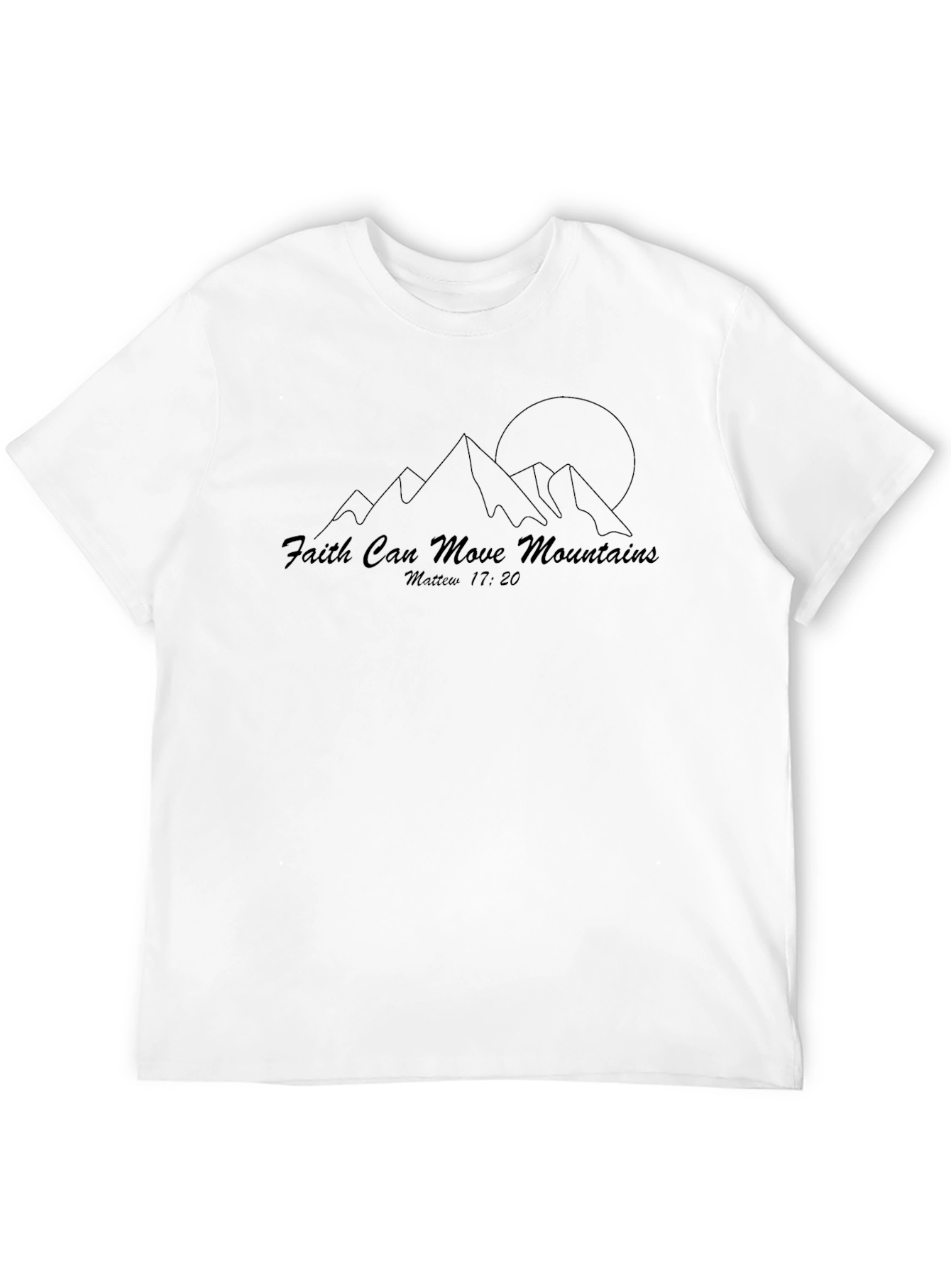 Faith Can Move Mountains Graphic Tee