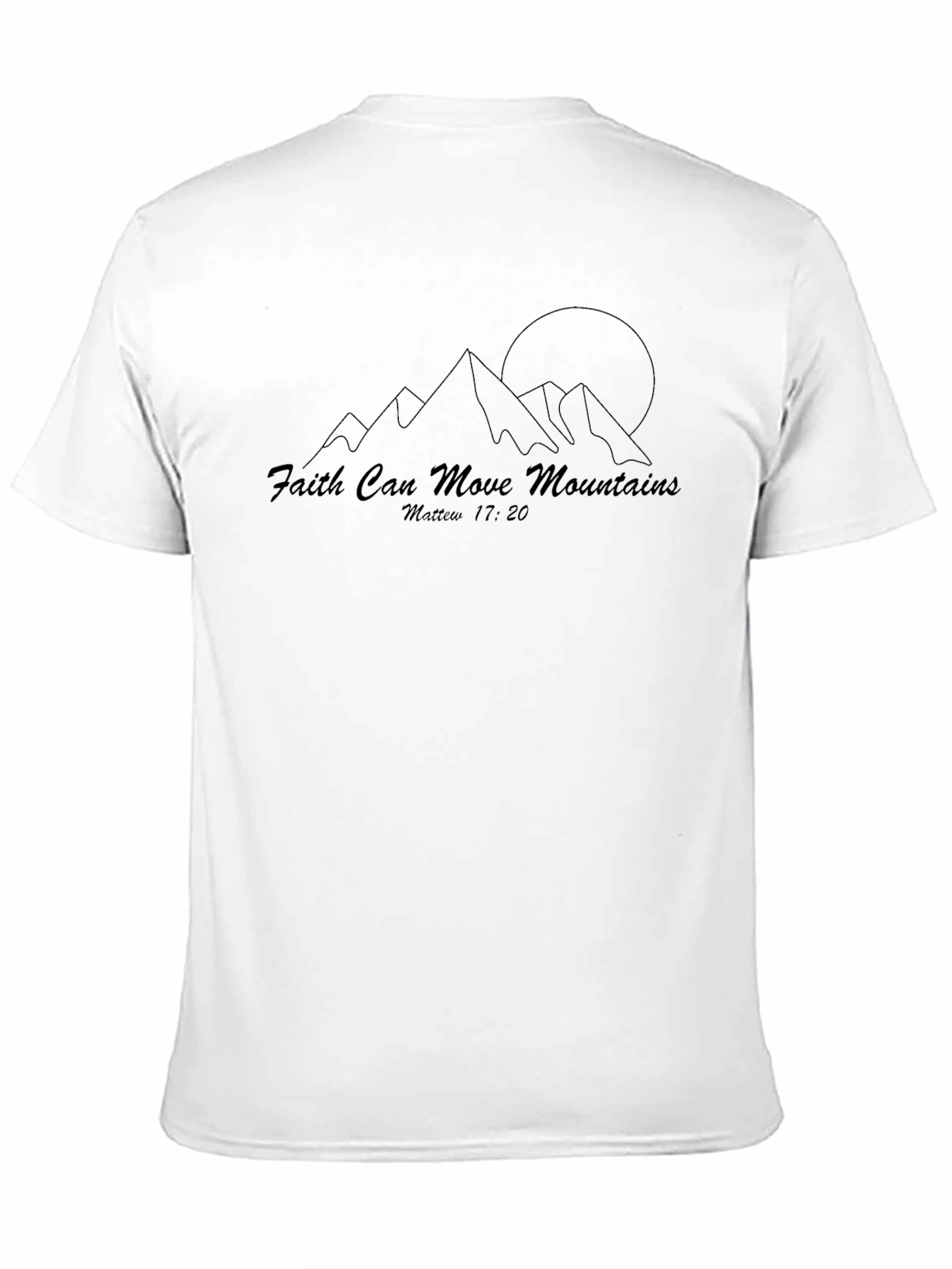 Faith Can Move Mountains Graphic Tee
